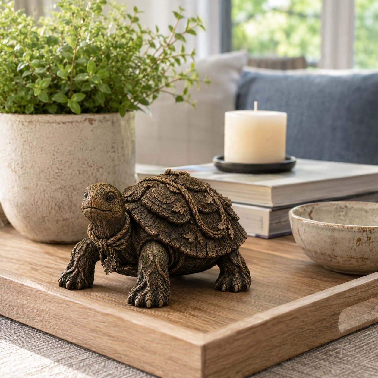 Vintage Botanical Animal Sculpture Collection