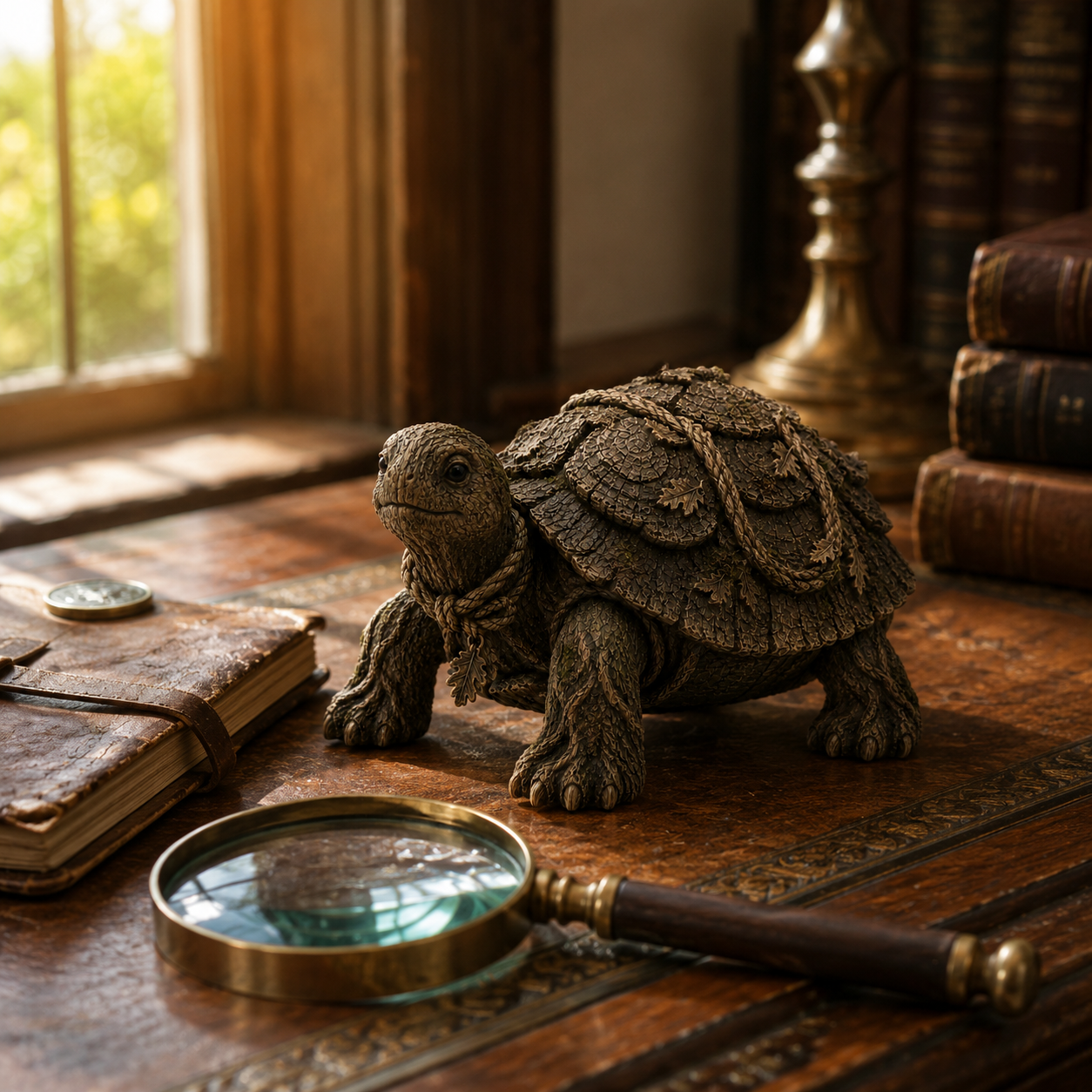Vintage Botanical Animal Sculpture Collection