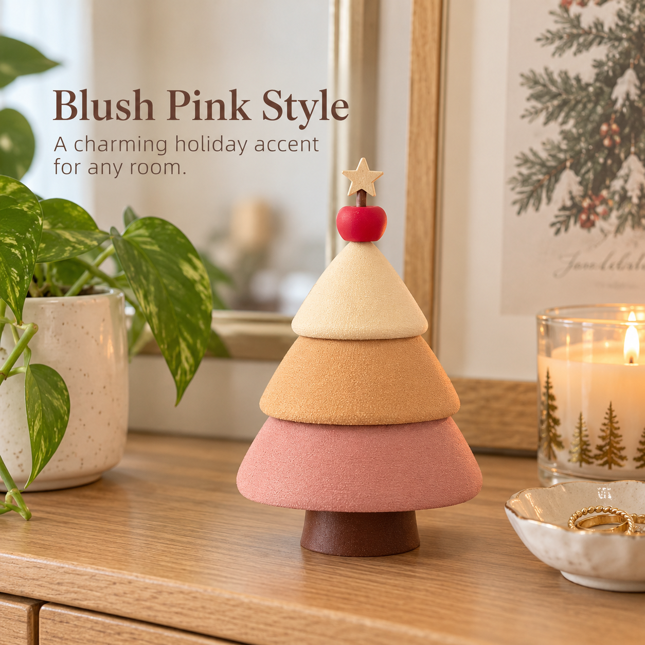 Christmas Tree Jewelry Box Decor