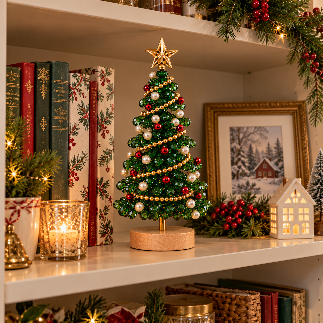 DIY Beaded Christmas Tree Kit