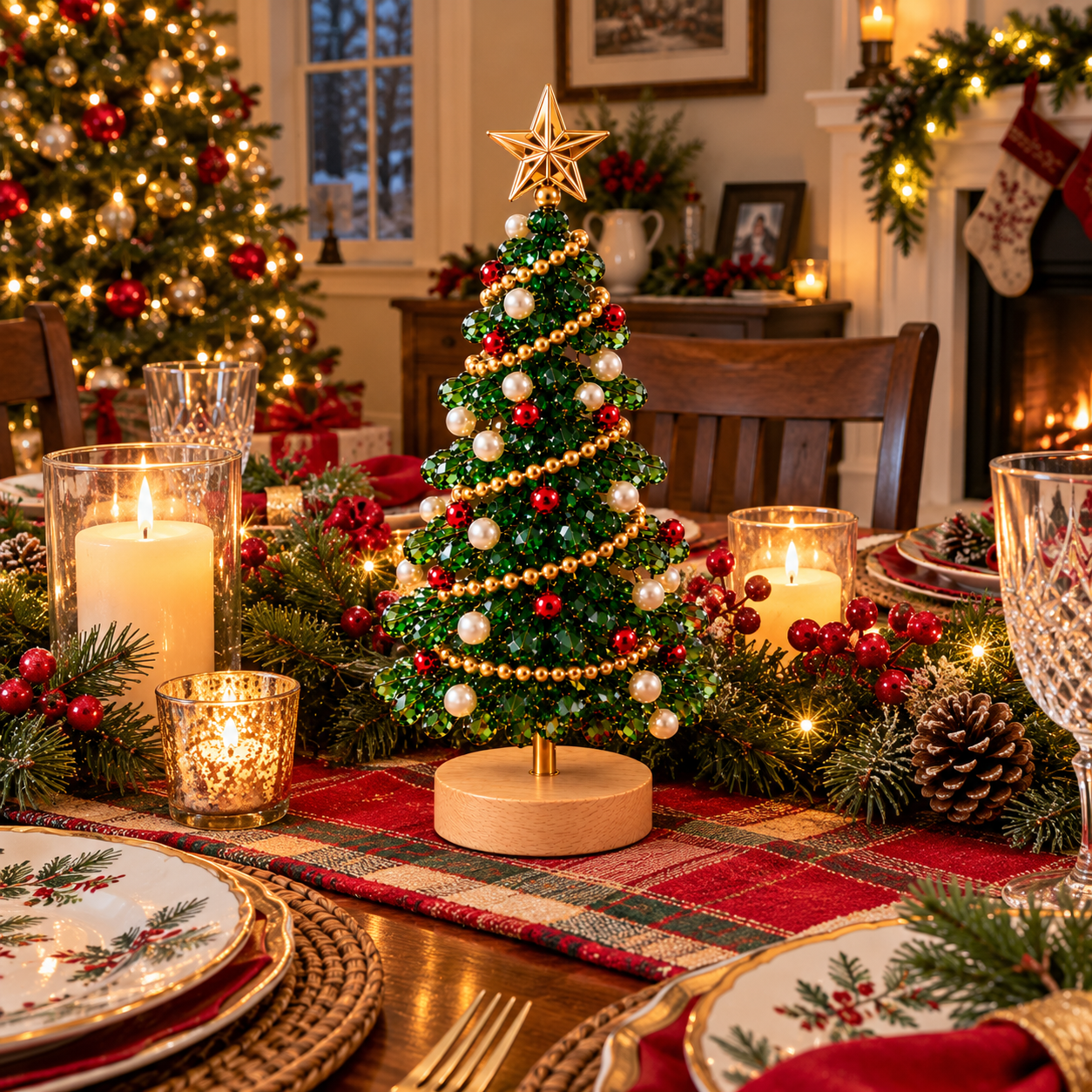 DIY Beaded Christmas Tree Kit