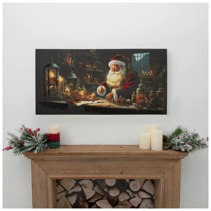 Christmas Santa Wall Art