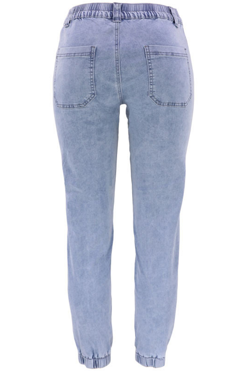 Fashionable Camouflage Versatile Elastic High Waisted Jeans