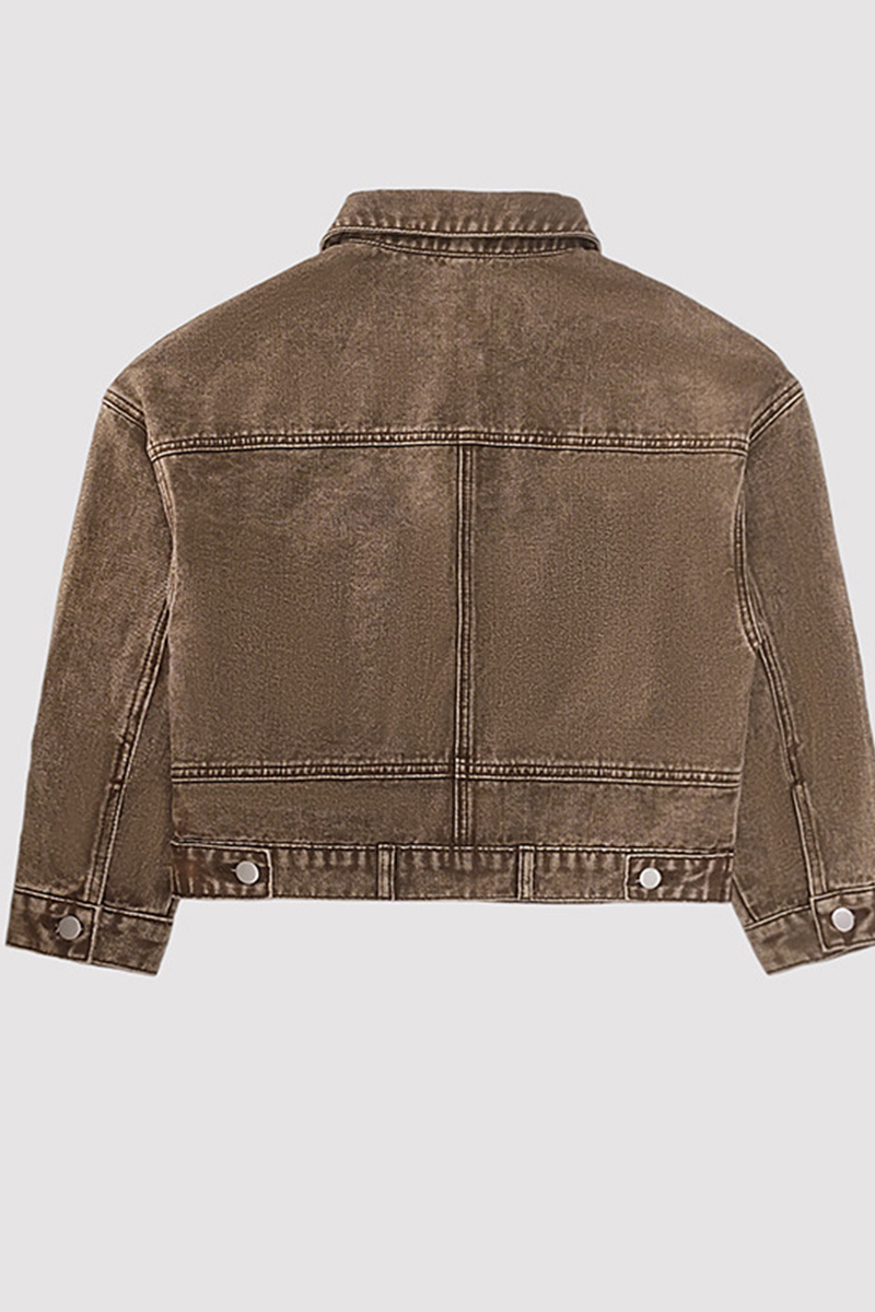 Women's Punk Stud-Designed Short Jacket