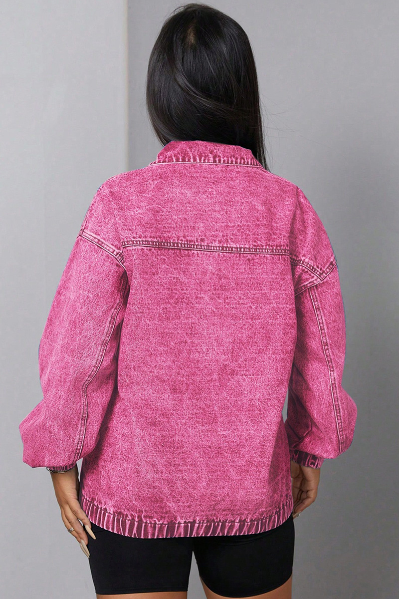 Women's Classic Long Sleeve Denim Shirt