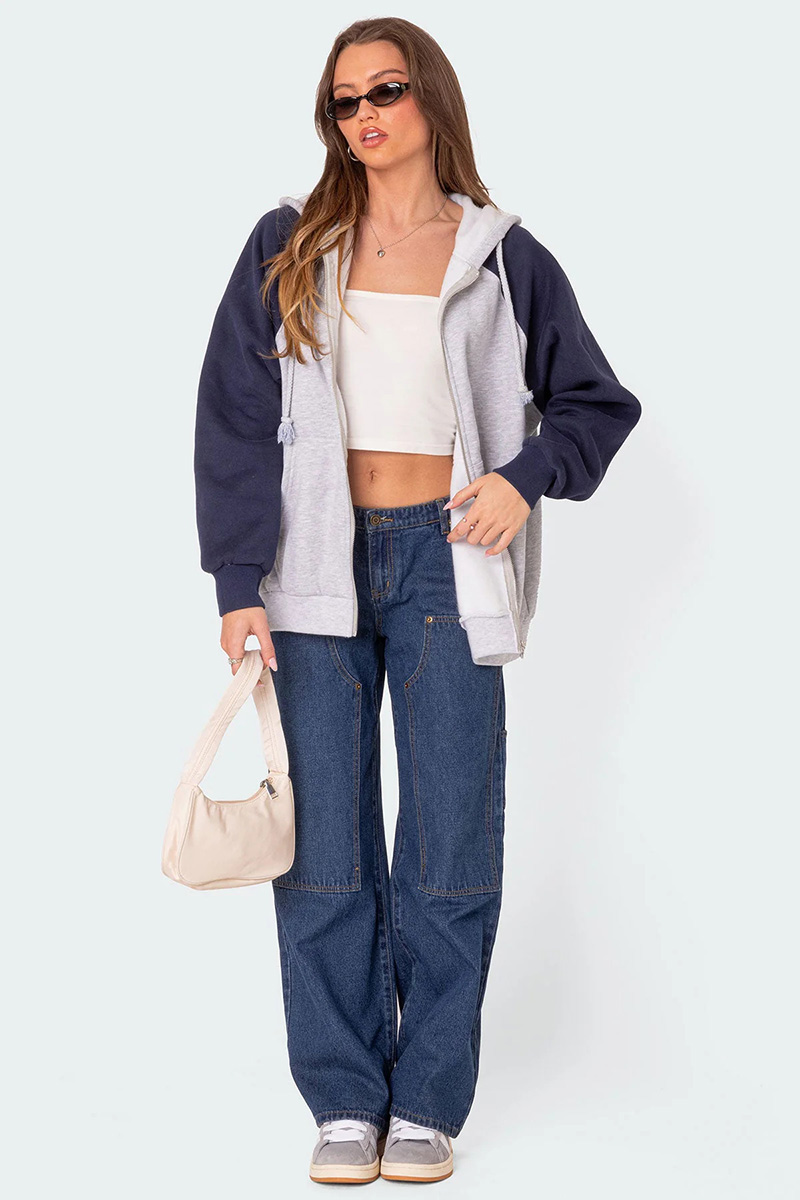 Women's Stretchy Comfort Flex Waist Cargo Jeans