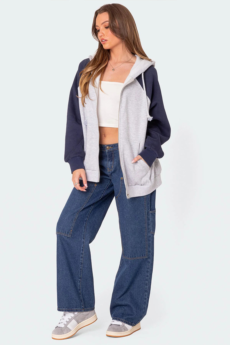 Women's Stretchy Comfort Flex Waist Cargo Jeans