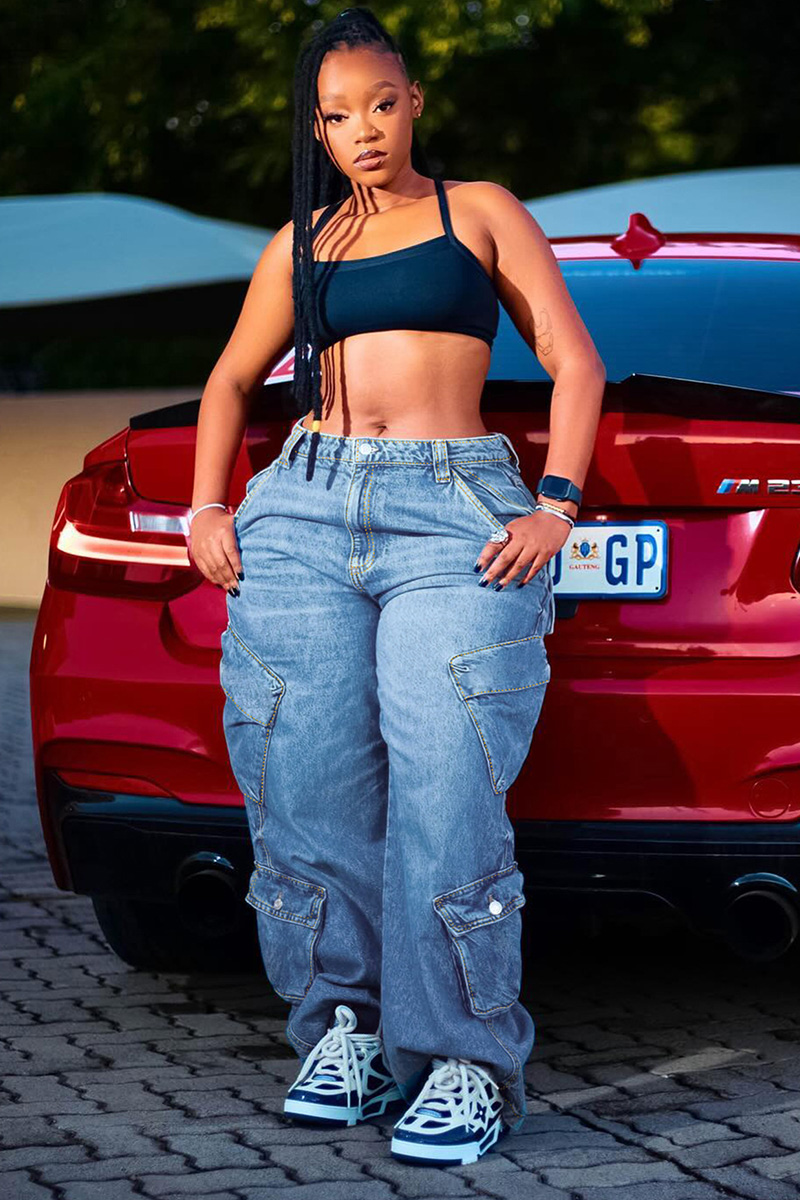 Women's Versatile Jeans With Essential Multi Pocket