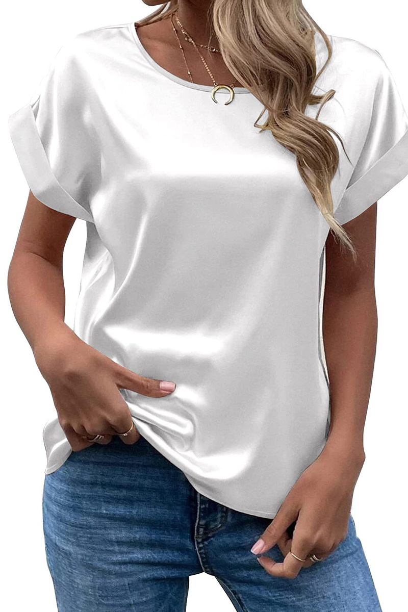 Women‘s Round-Neck Straight-Cut T-Shirt