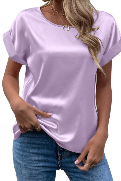 Women‘s Round-Neck Straight-Cut T-Shirt