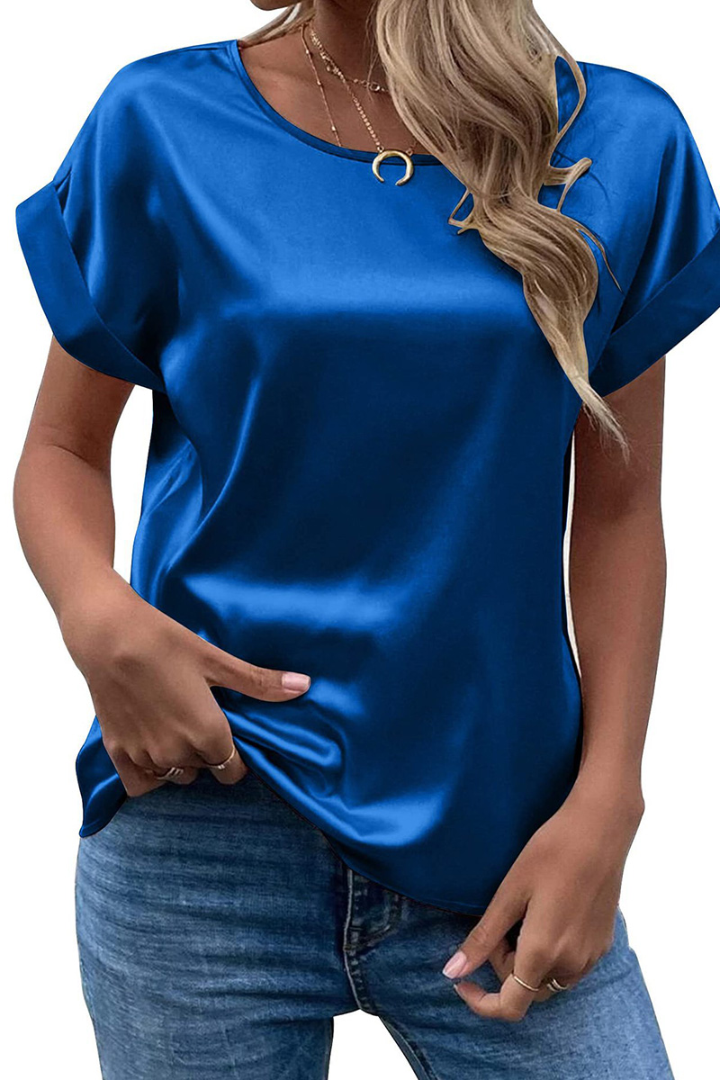 Women‘s Round-Neck Straight-Cut T-Shirt
