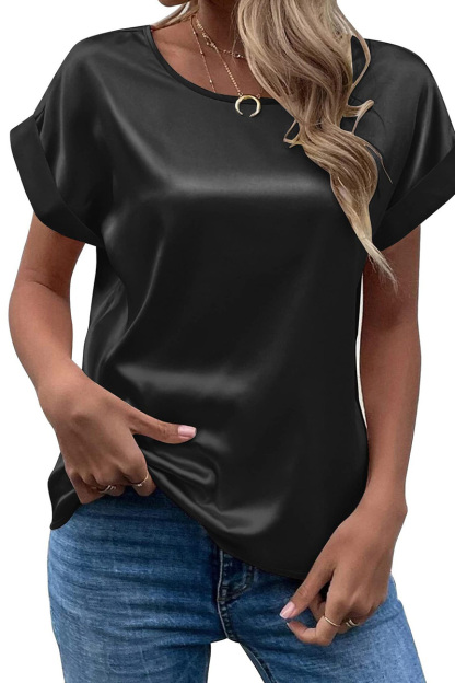 Women‘s Round-Neck Straight-Cut T-Shirt