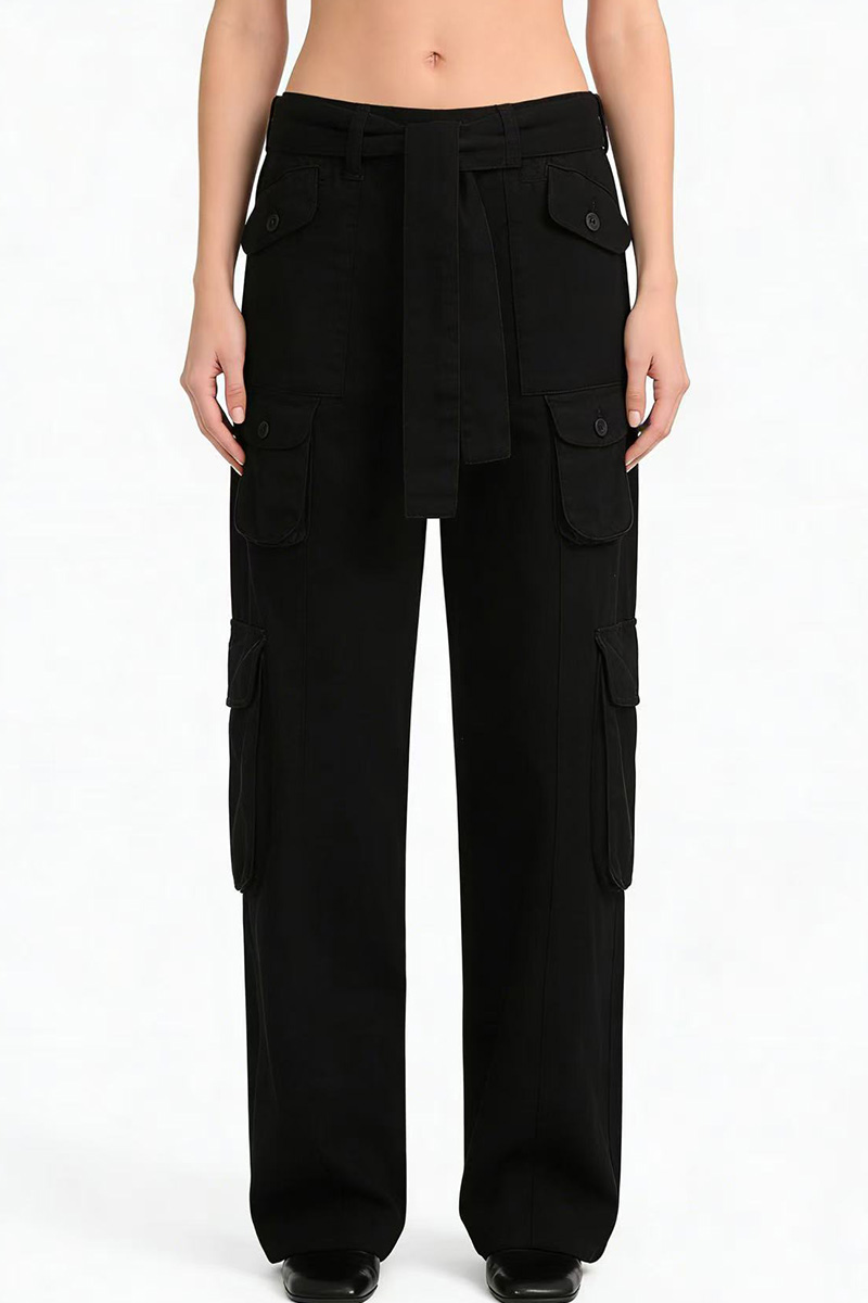 Women's Vintage Straight Cargo Jeans