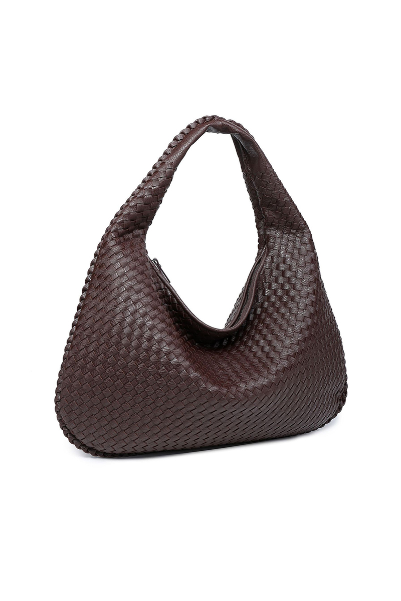 Women's French Woven Underarm Tote Bag