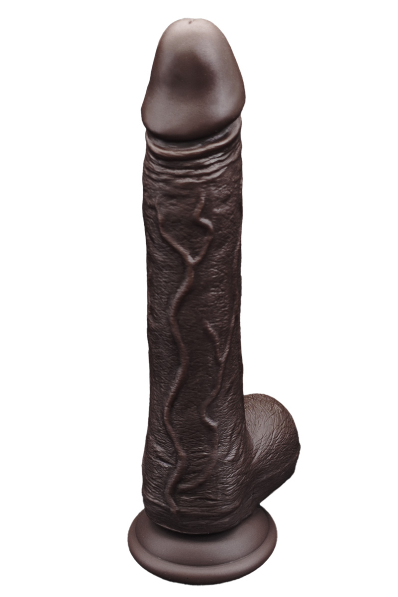 Thick Realistic Dildo 6.3" ,Thrusting Dildo Vibrator Sex Toys - Hands-Free Riding Grinding Dildos