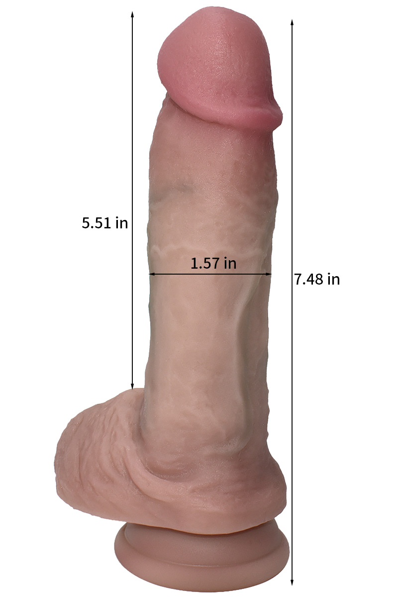 [Copy]Realistic Huge Thick Dildo Sex Toy for Women, Adult G-spot Penis for Advanced Male Female Adult Toys，F016NewCannon King