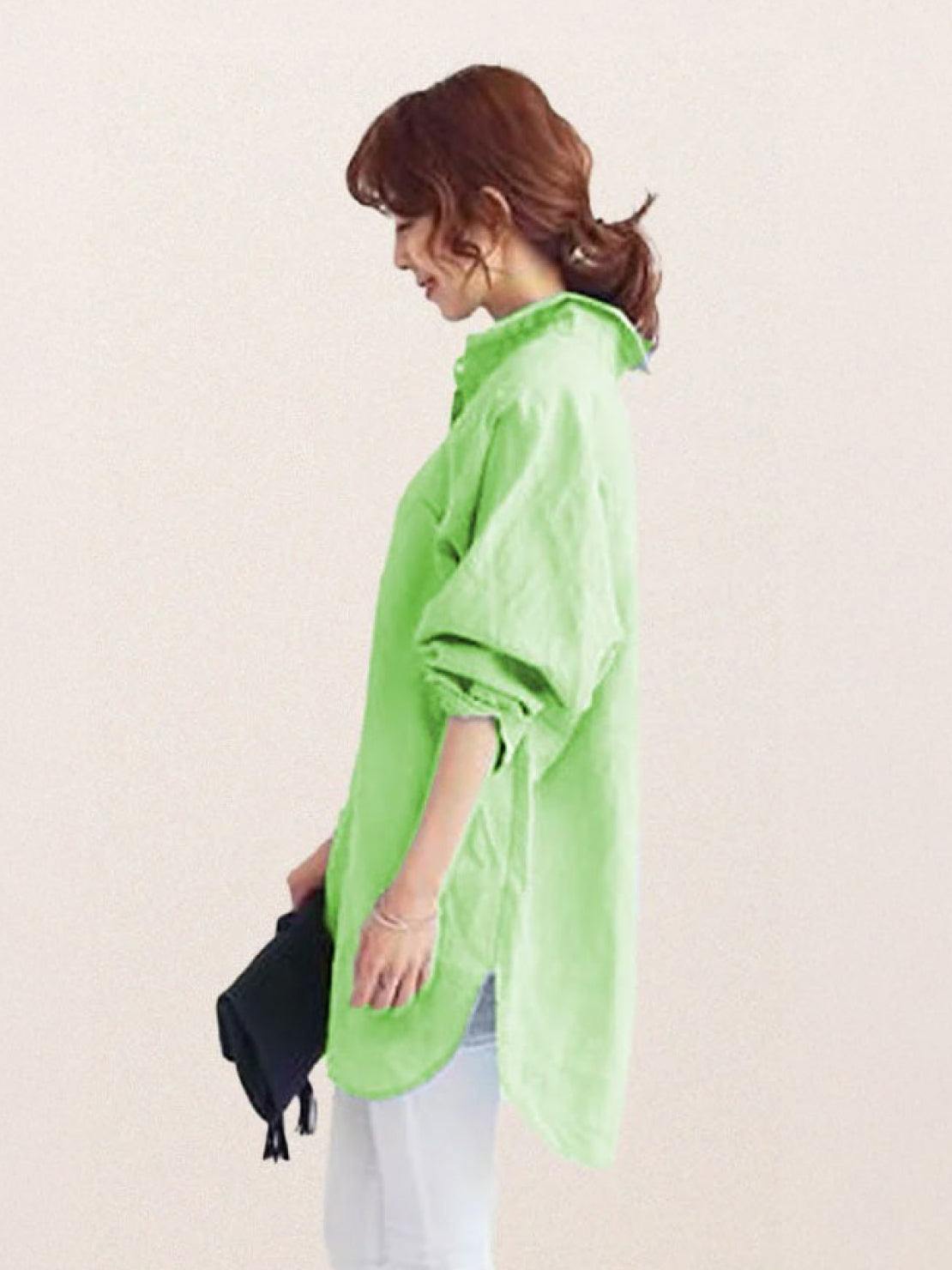 🔥CLEARANCE SALE🔥 The Oversized 100% Cotton Linen Shirt