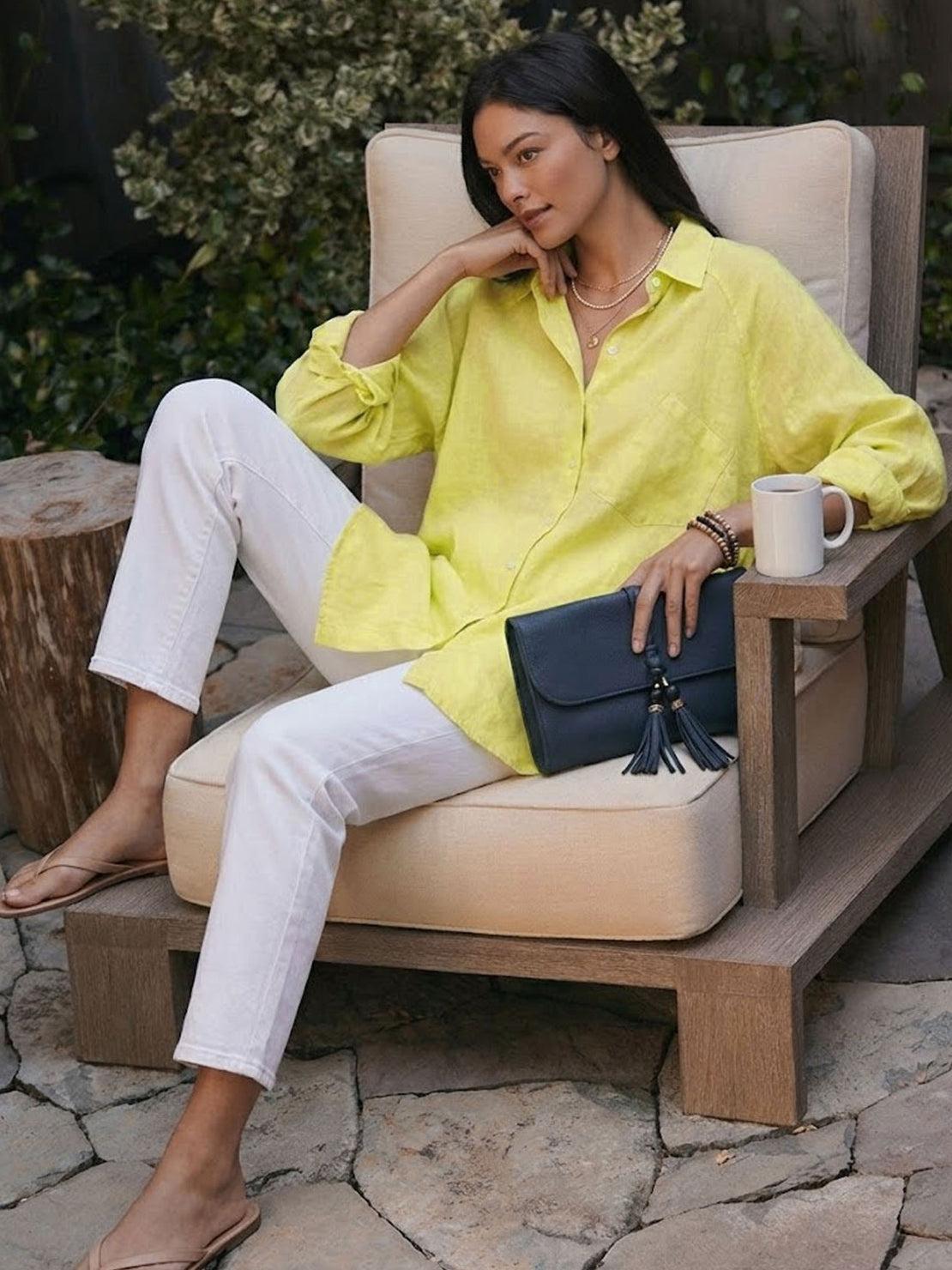 🔥CLEARANCE SALE🔥 The Oversized 100% Cotton Linen Shirt