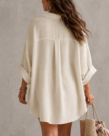 New Arrivals🔥Cotton Linen Shirt & Shorts Set