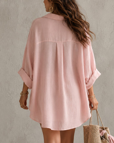 New Arrivals🔥Cotton Linen Shirt & Shorts Set
