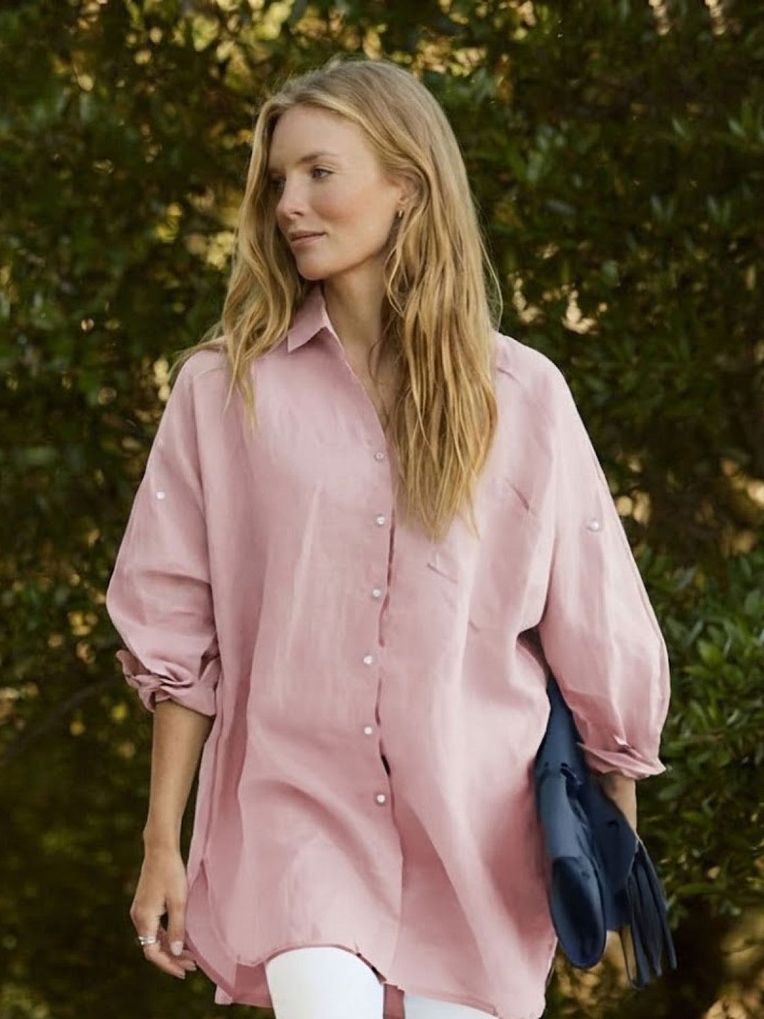 🔥CLEARANCE SALE🔥 The Oversized 100% Cotton Linen Shirt