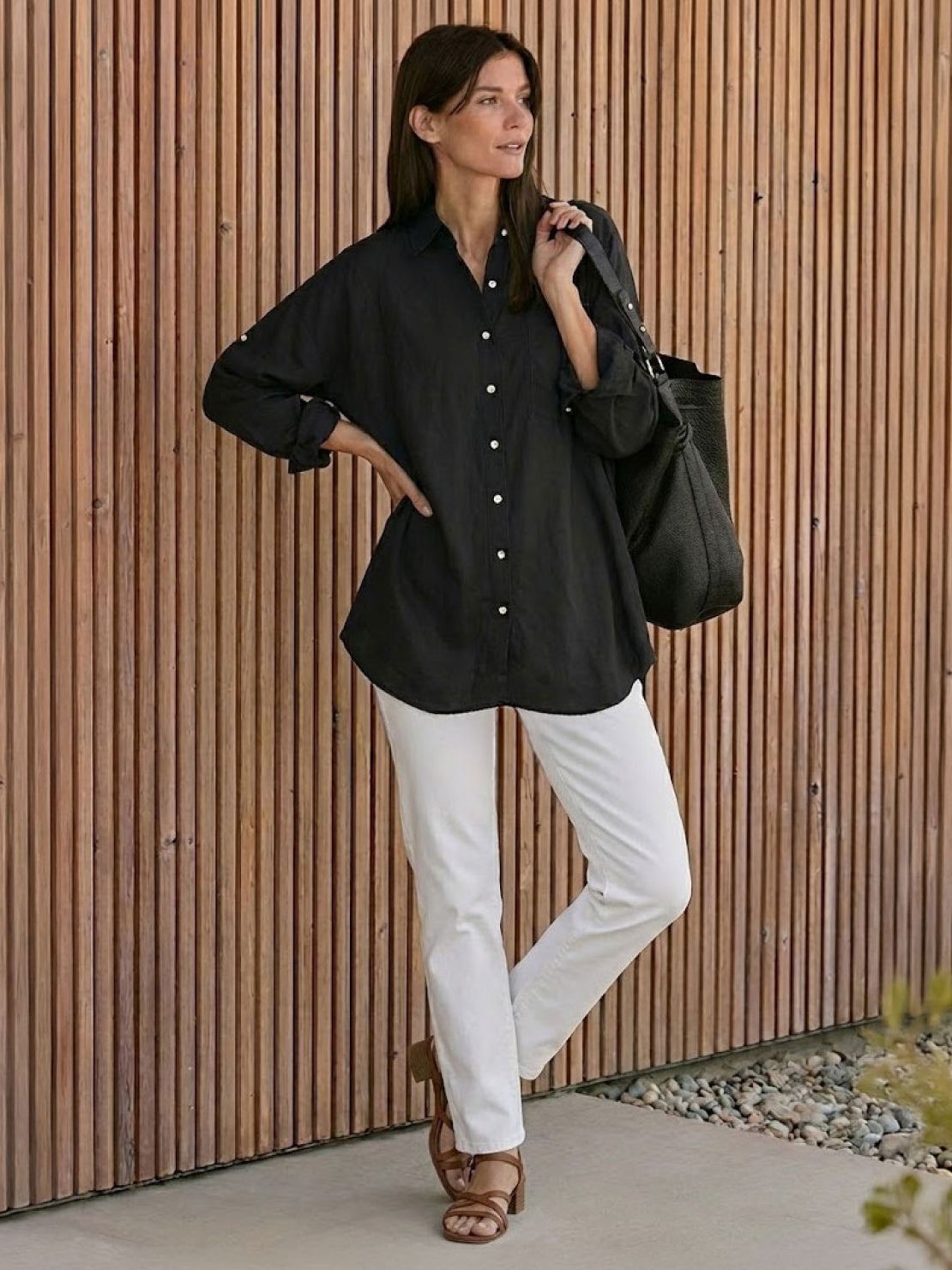 🔥CLEARANCE SALE🔥 The Oversized 100% Cotton Linen Shirt