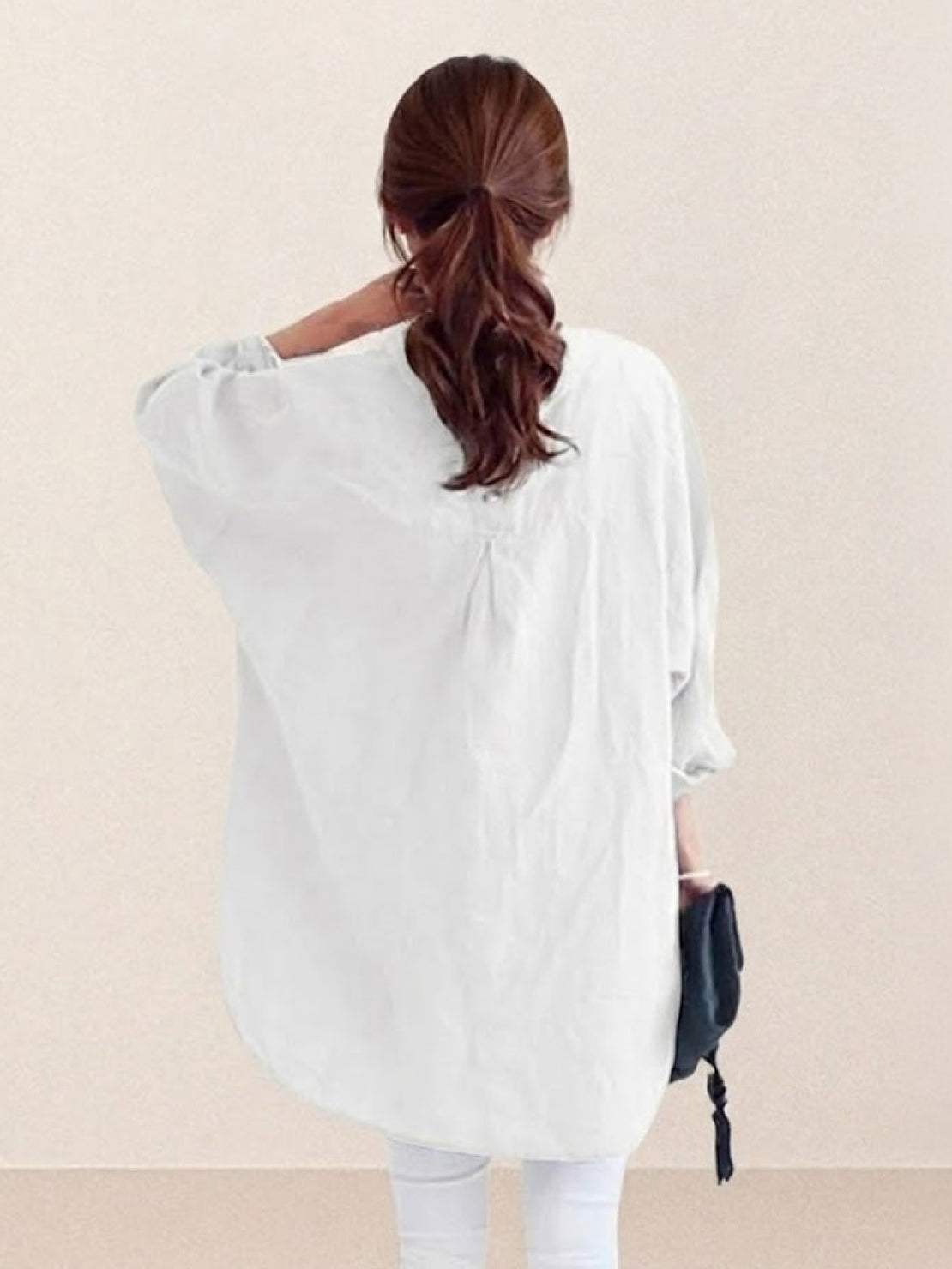 🔥CLEARANCE SALE🔥 The Oversized 100% Cotton Linen Shirt