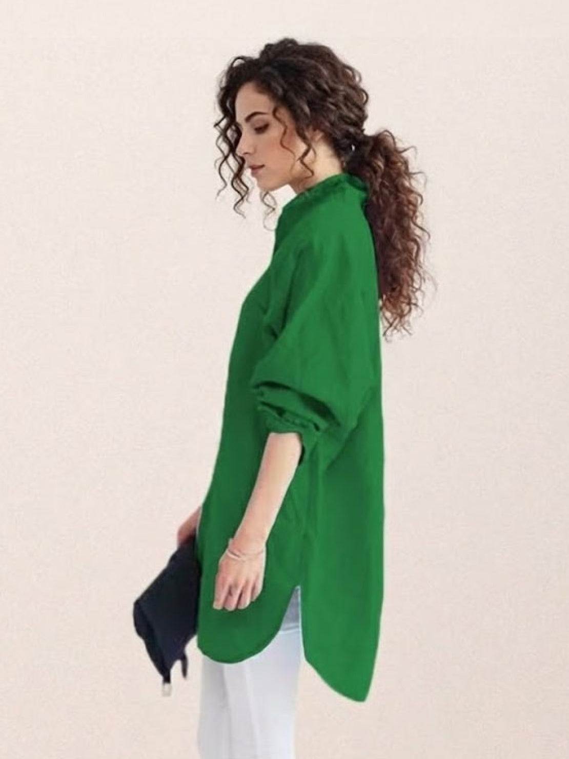 🔥CLEARANCE SALE🔥 The Oversized 100% Cotton Linen Shirt