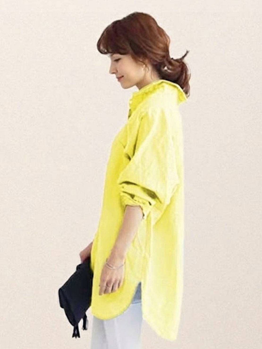 🔥CLEARANCE SALE🔥 The Oversized 100% Cotton Linen Shirt