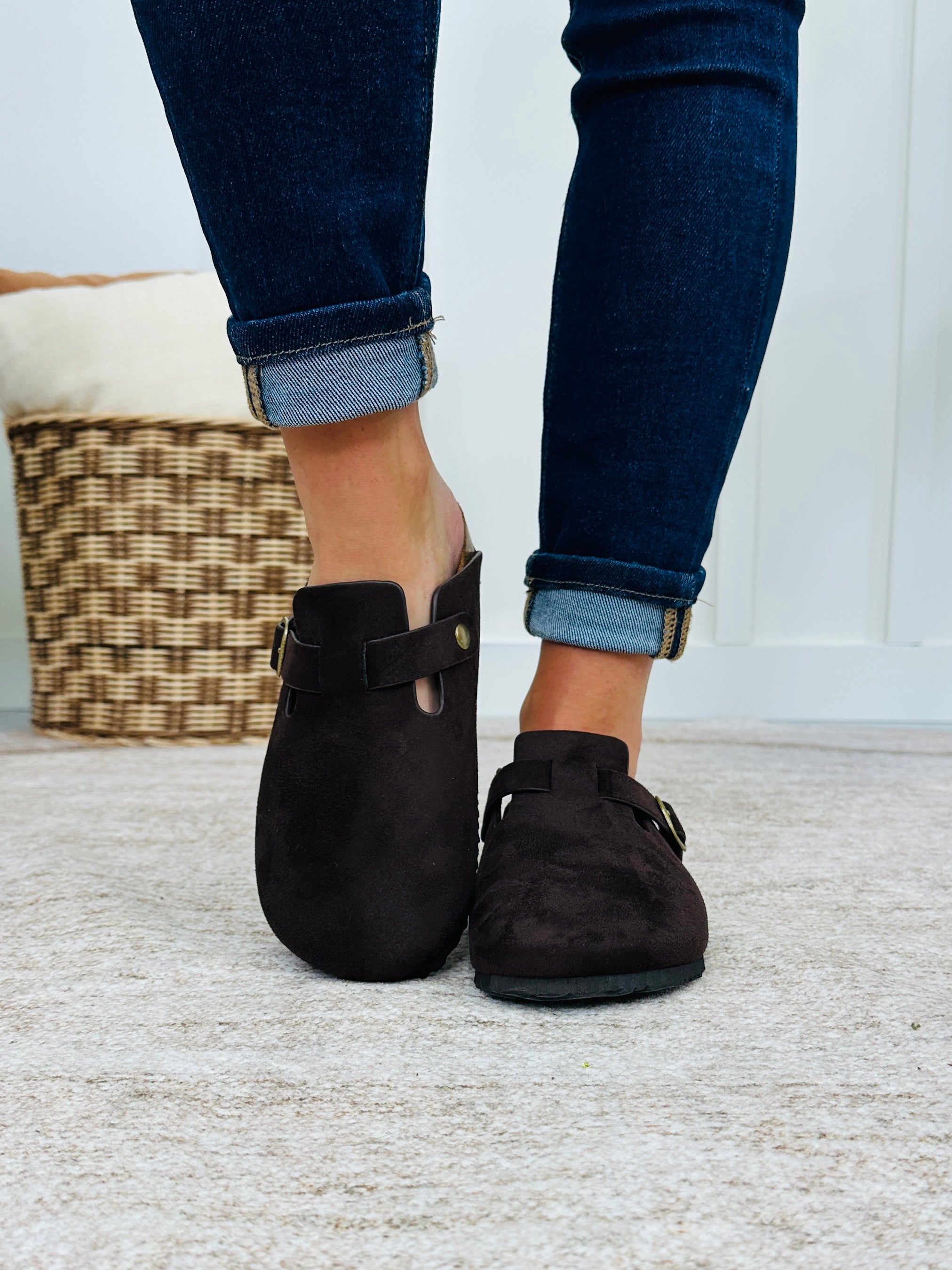 Women's Multiple Colors Suede-Look Clogs - Style 2 - product view 4