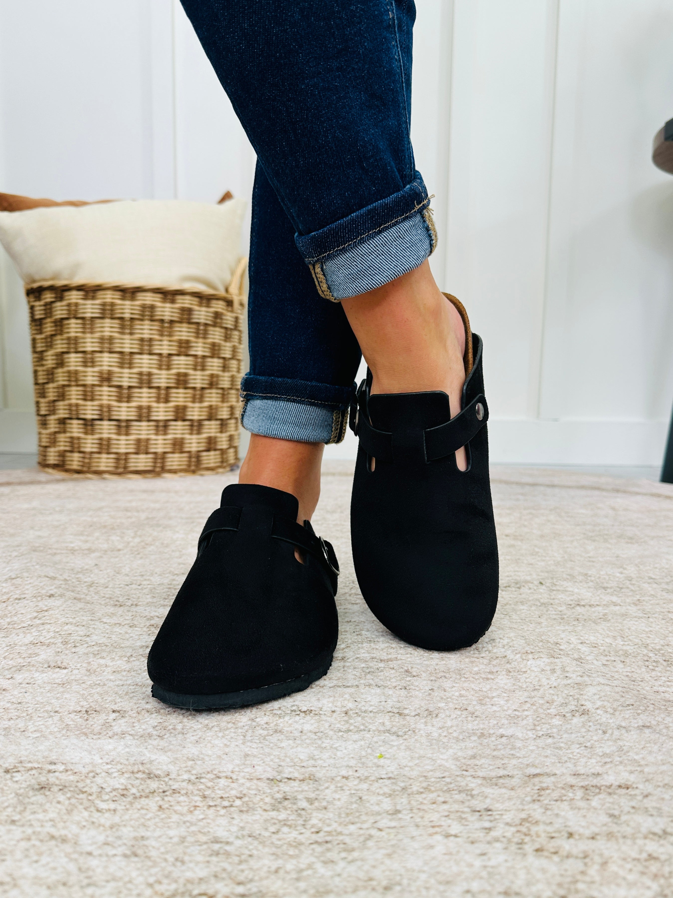 Women's Multiple Colors Suede-Look Clogs - Style 2 - product view 8