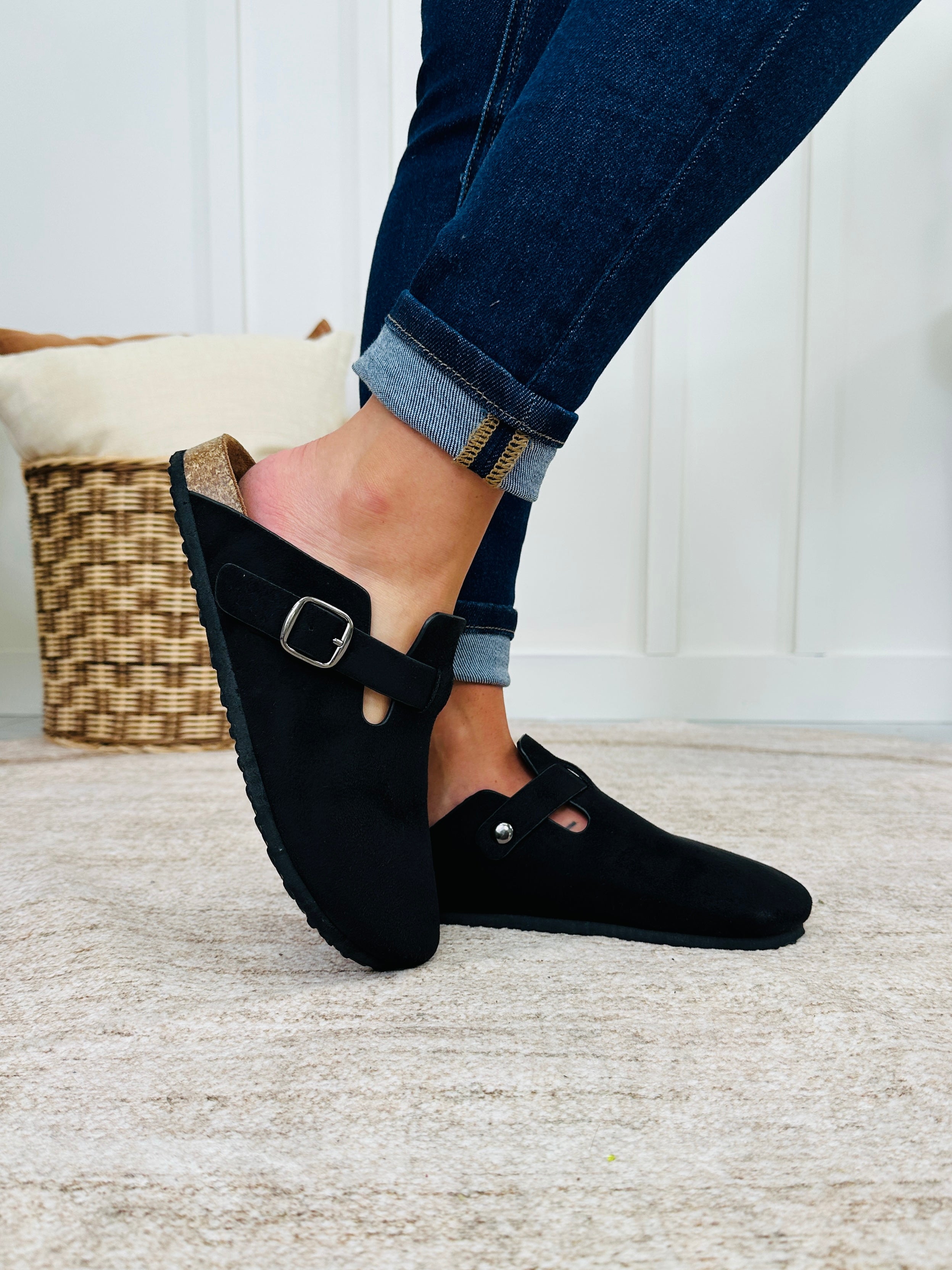 Women's Multiple Colors Suede-Look Clogs - Style 2 - product view 9