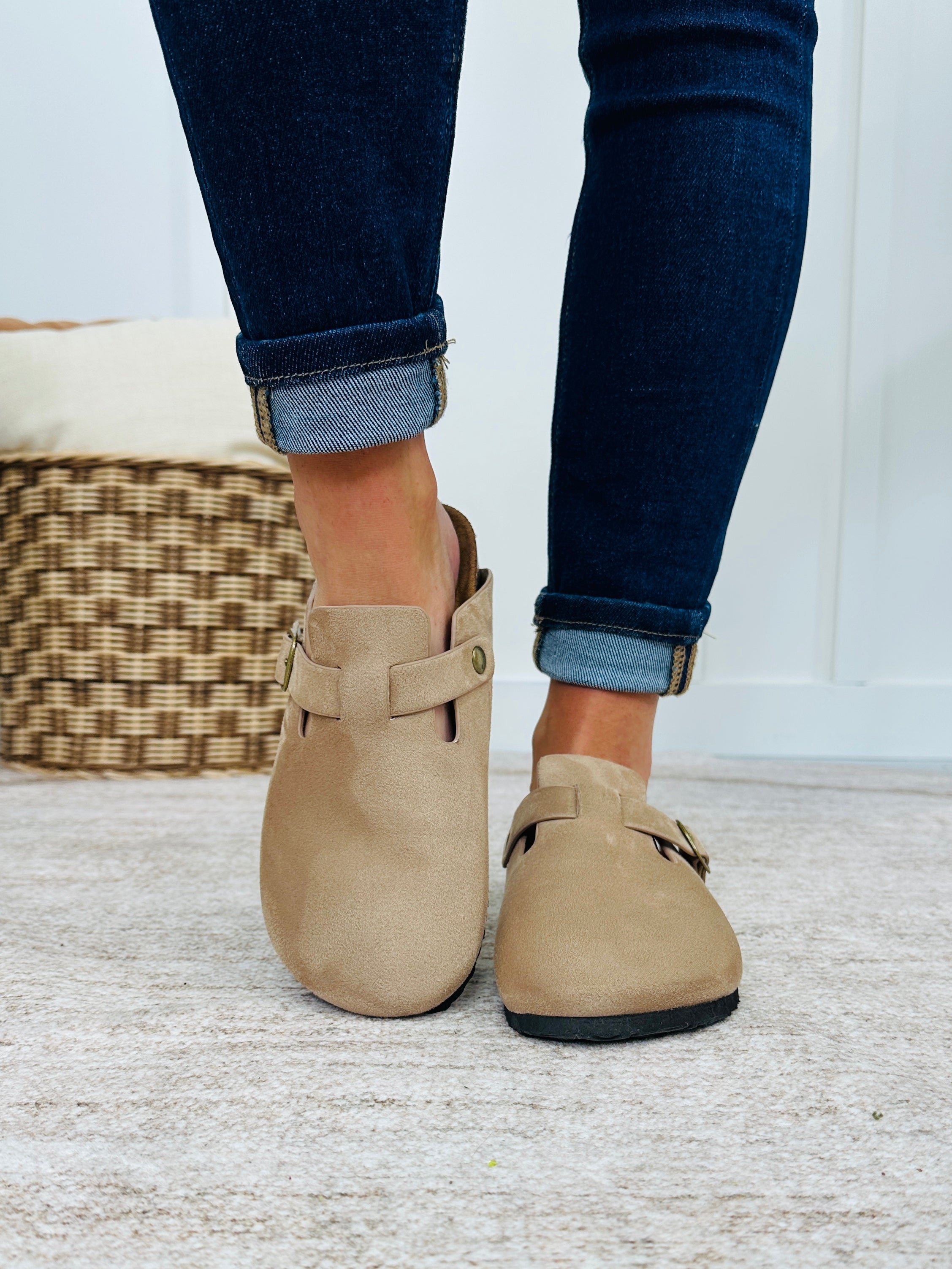 Women's Multiple Colors Suede-Look Clogs - Style 2 - product view 7