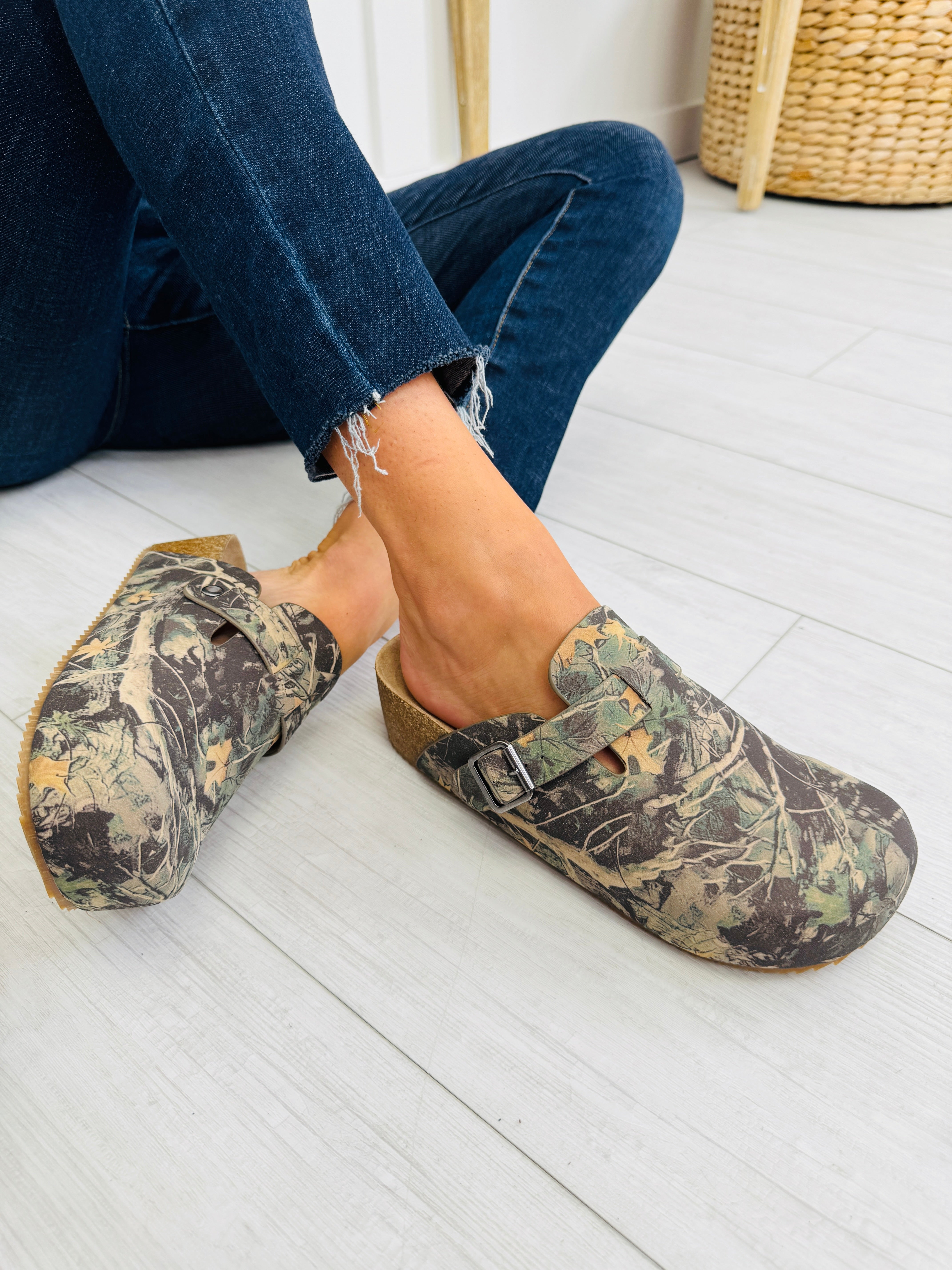 Women's Buckle-Detail Clogs - product view 3