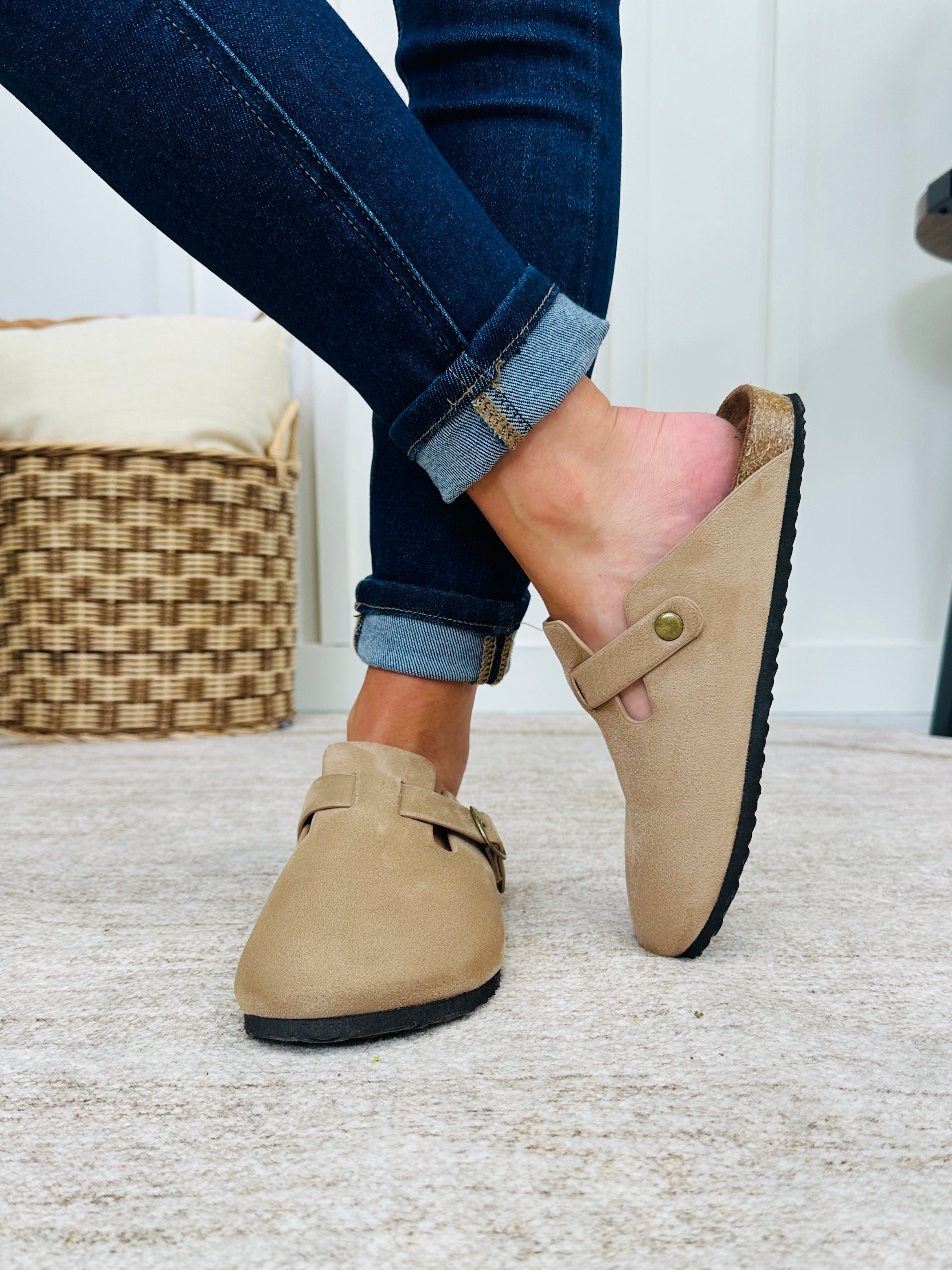 Women's Multiple Colors Suede-Look Clogs - Style 2 - product view 5