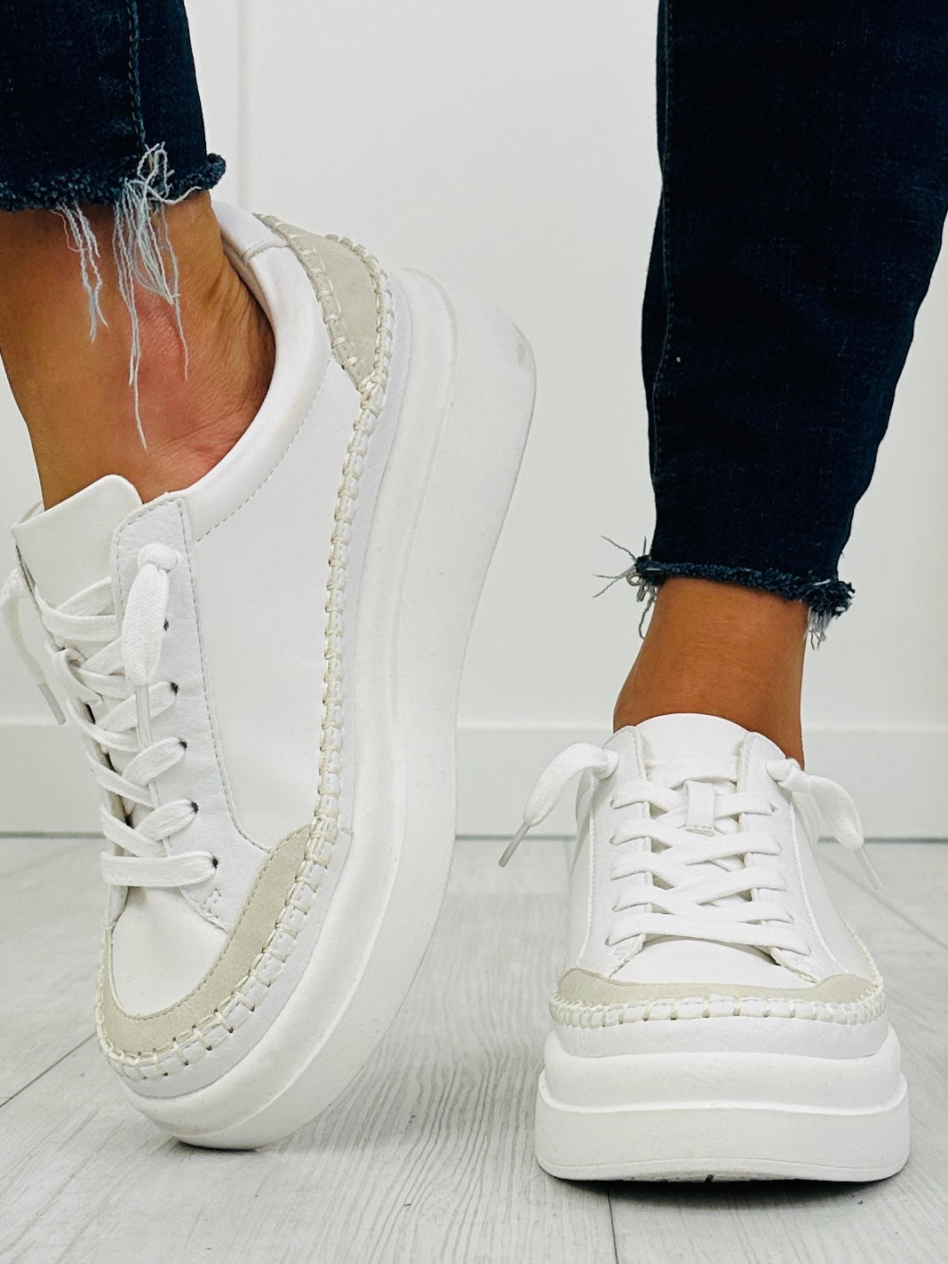 Women's Platform Sneakers - Style 2 - product view 3