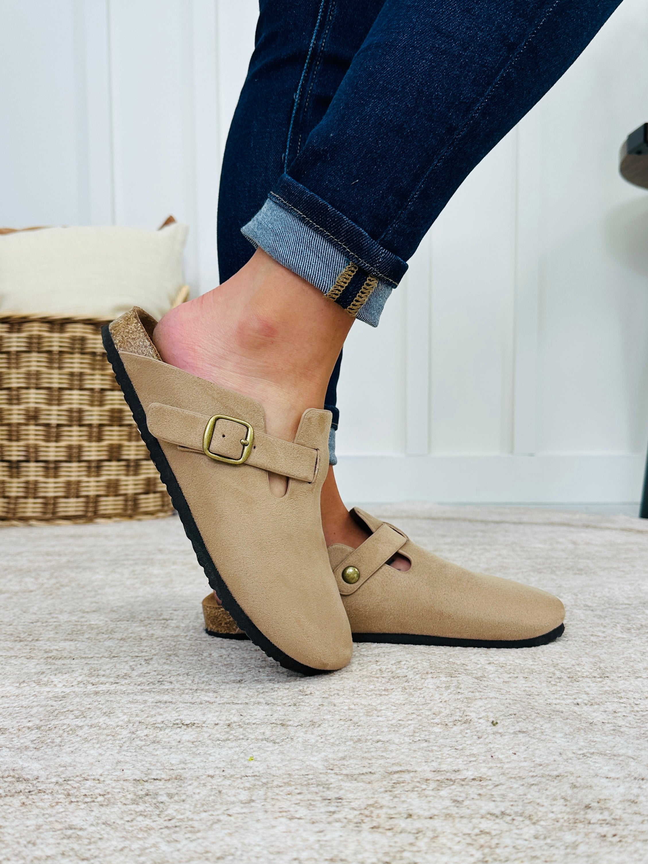 Women's Multiple Colors Suede-Look Clogs - Style 2 - product view 6