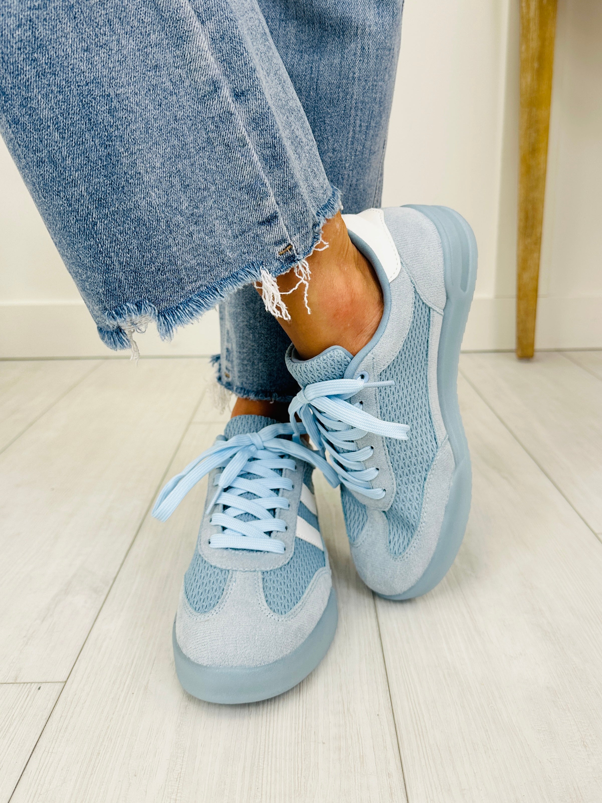 Women's Blue Sneakers - product view 4