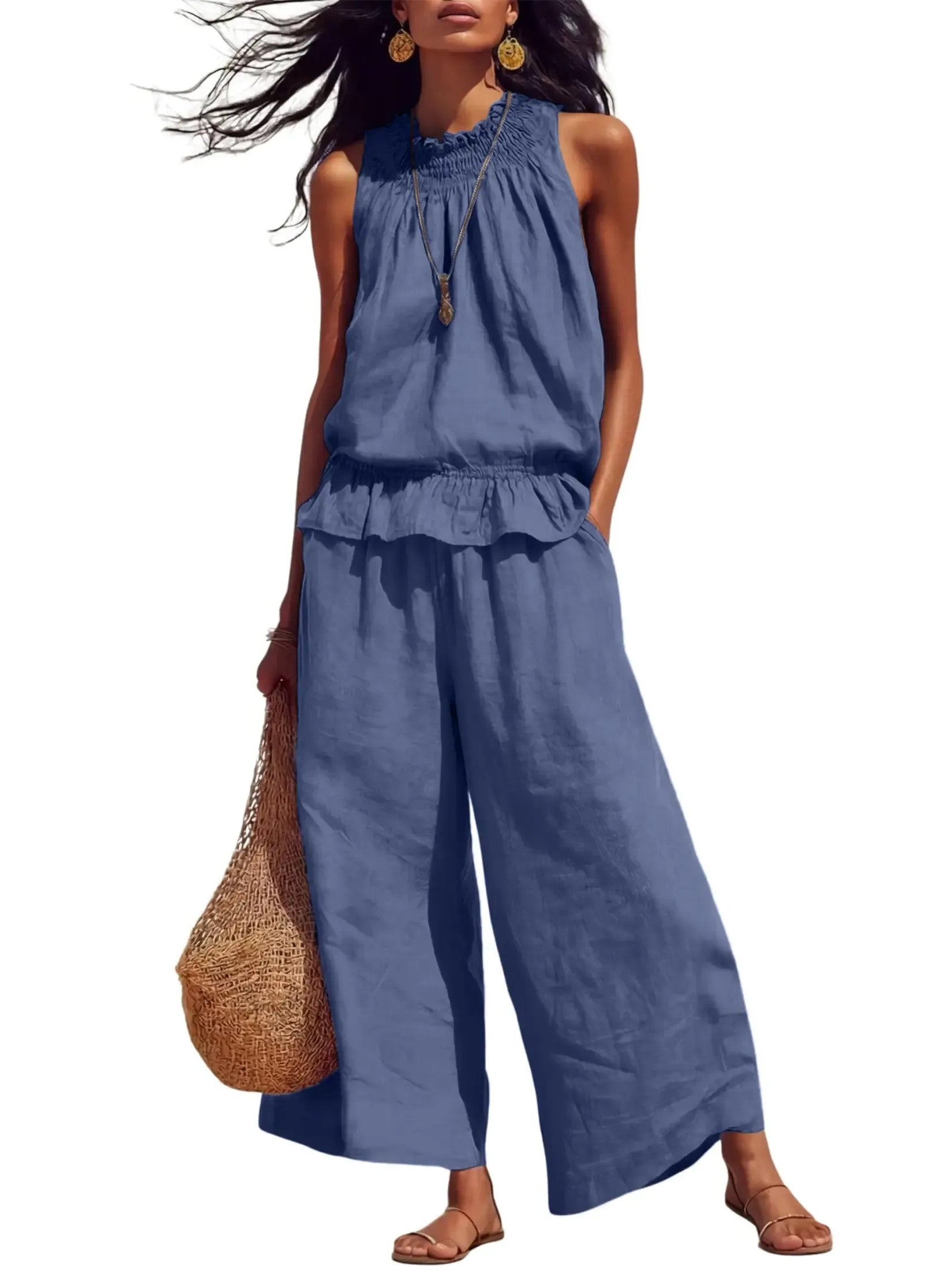 Women's Breathable Casual Summer Two-Piece Outfit🎁 Buy 2 Free Shipping!
