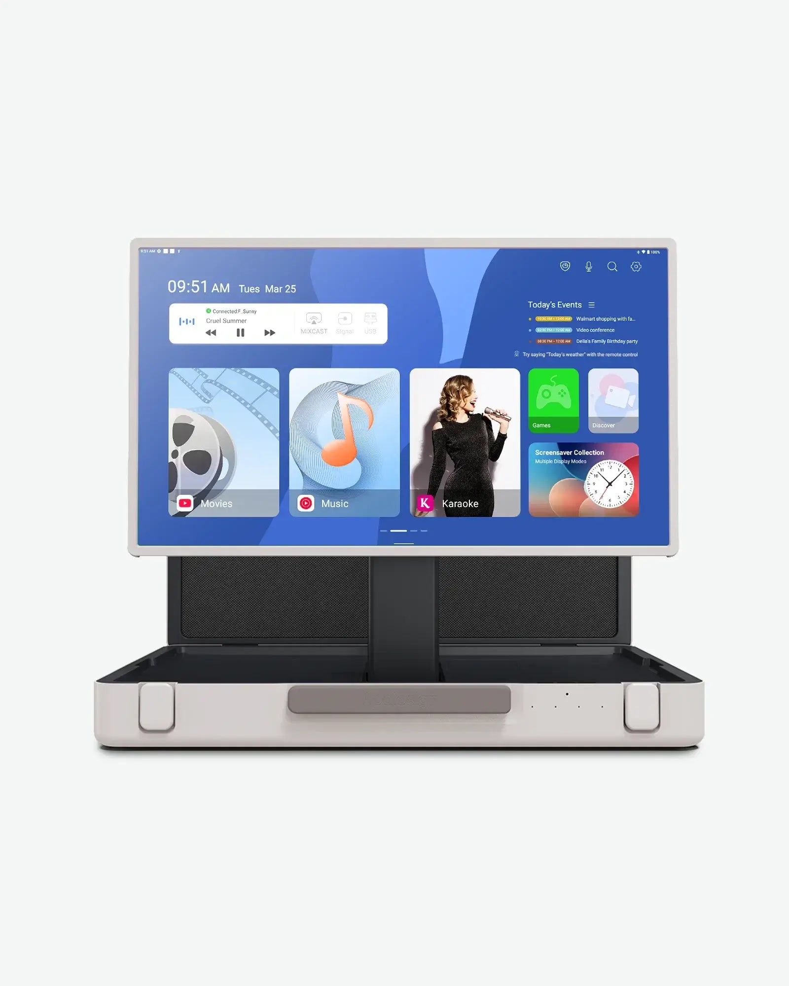 Apolosign PackGo 27" Briefcase Portable TV
