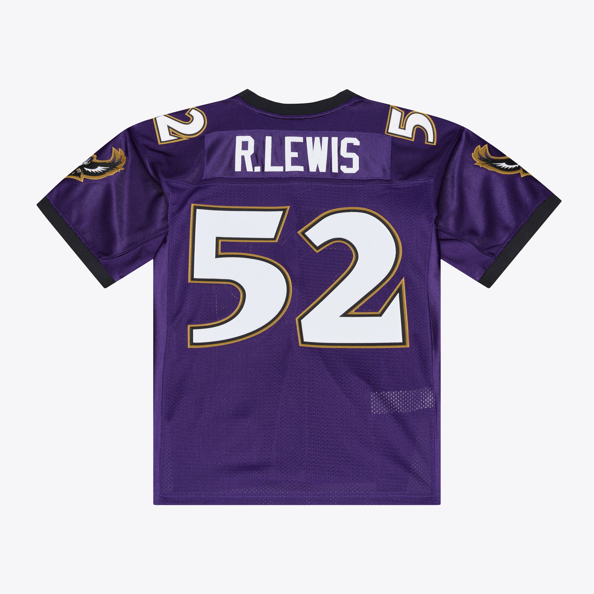 Men's Baltimore Ravens Ray Lewis Mitchell & Ness Purple 1996 Throwback Jersey