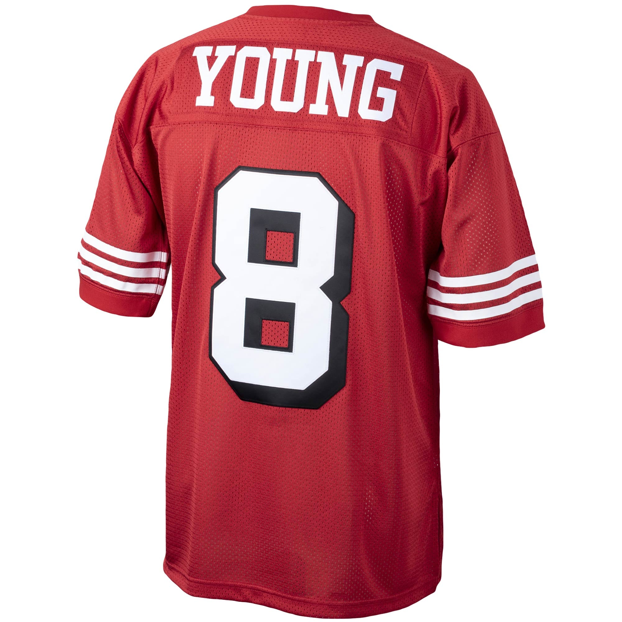 Men's San Francisco 49ers 1994 Steve Young Mitchell & Ness Scarlet Throwback Retired Player Jersey