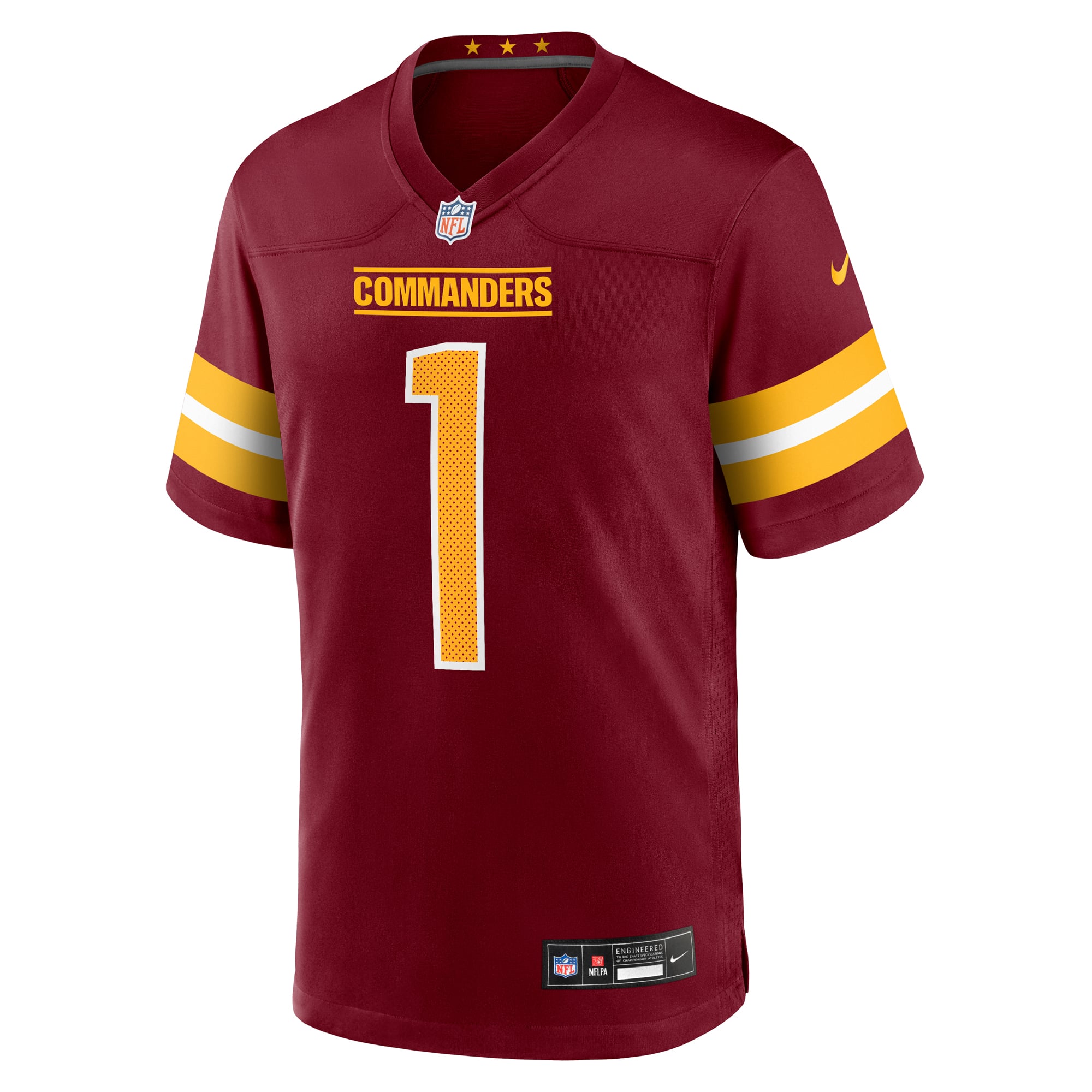Men's Washington Commanders Deebo Samuel Sr Burgundy Game Player Jersey