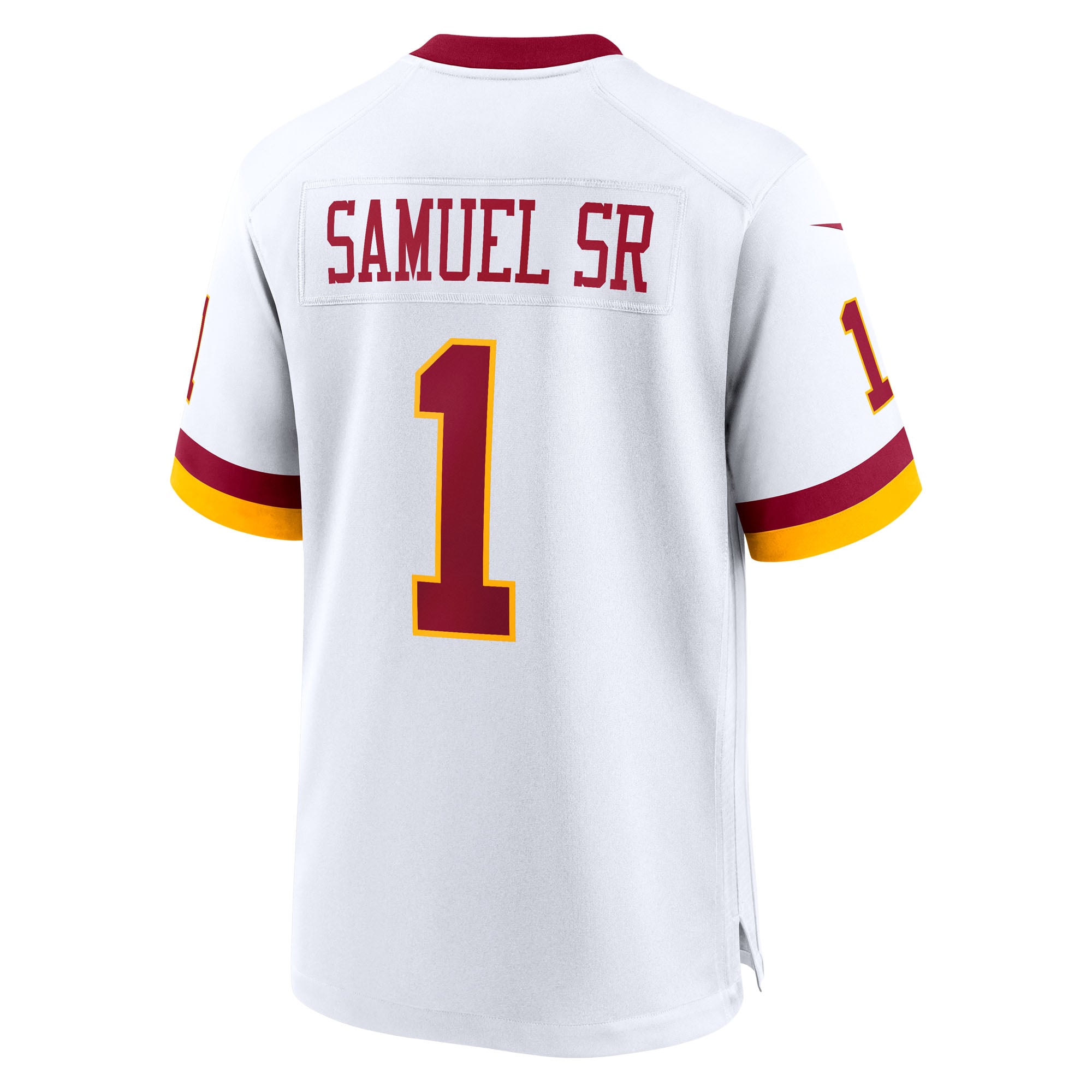 Men's Washington Commanders Deebo Samuel Sr White Game Super Bowl Era Jersey