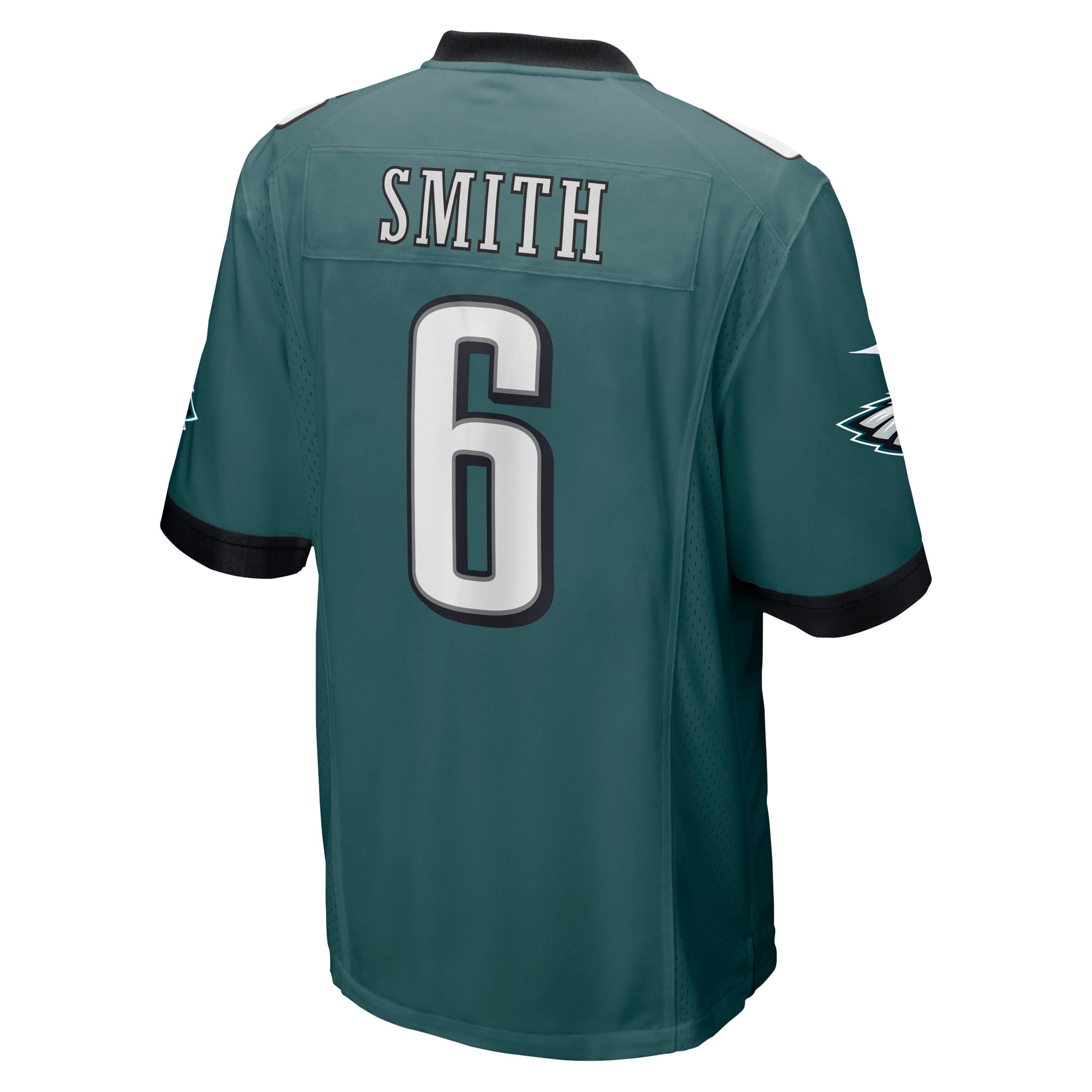 Men's Philadelphia Eagles DeVonta Smith Midnight Green Player Game Jersey