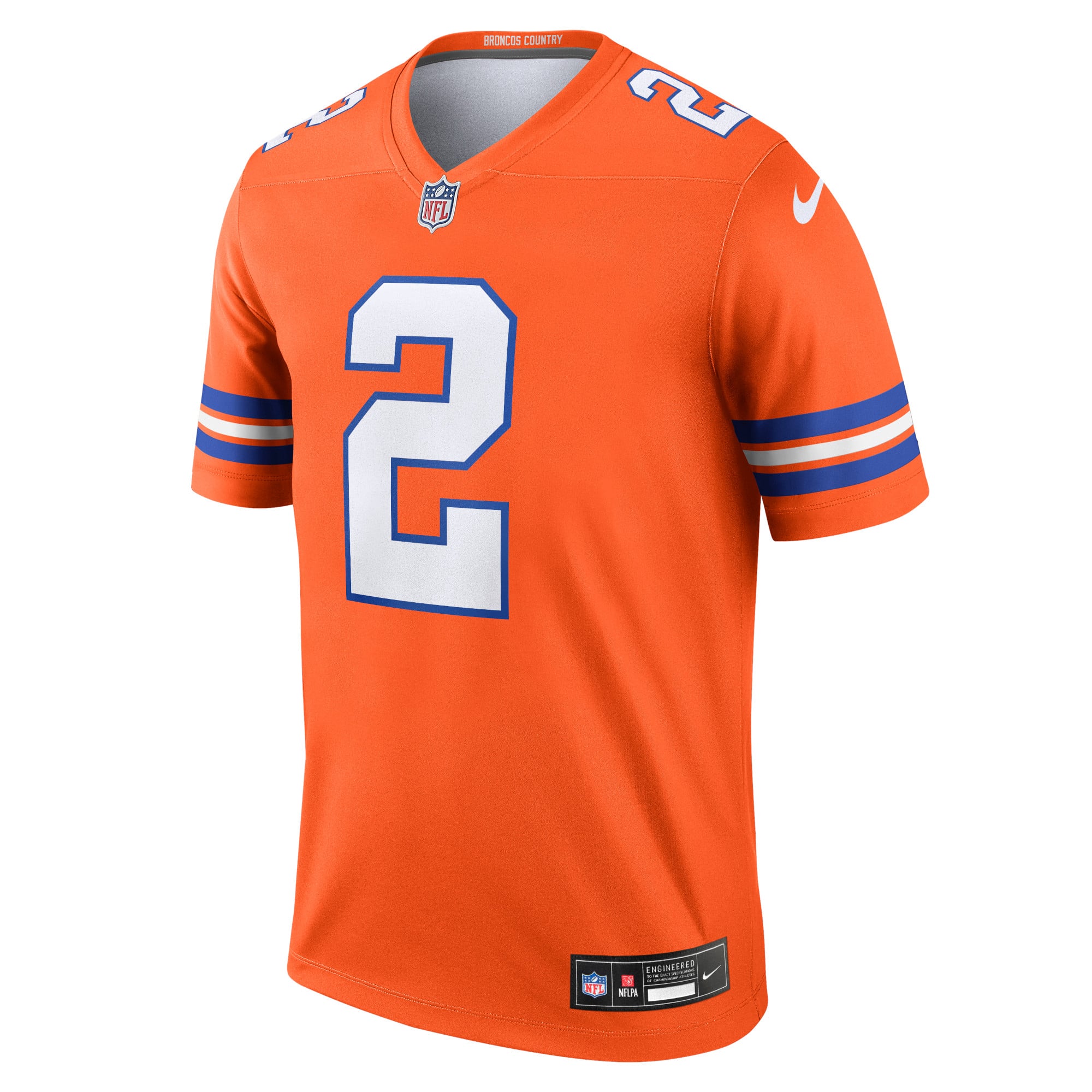 Men's Denver Broncos Patrick Surtain II Orange Legend Player Performance Top