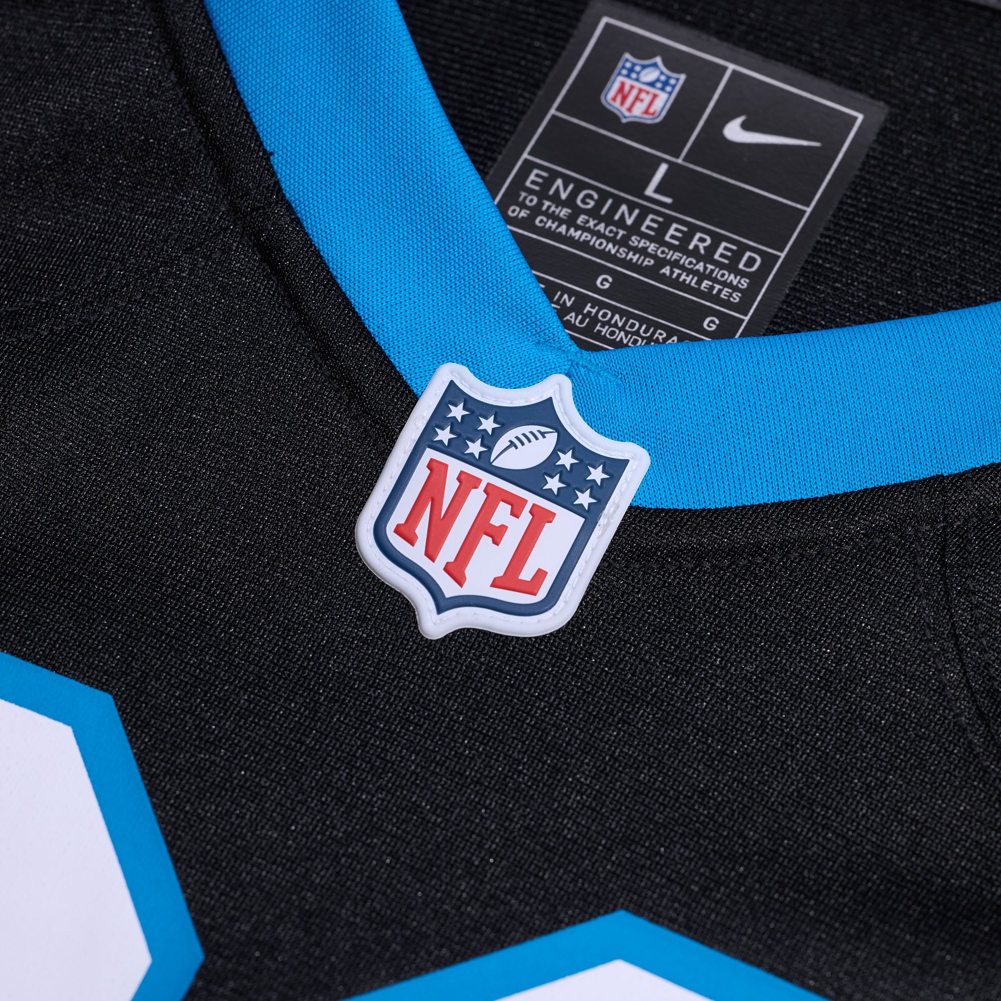 Xavier Legette Carolina Panthers Team Game Player Jersey - Black