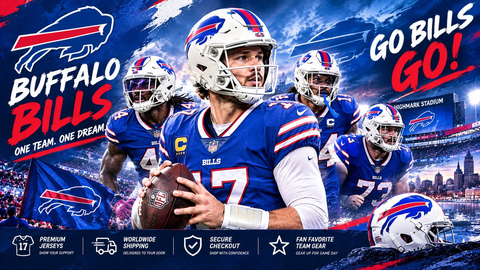 Josh Allen Buffalo Bills player card