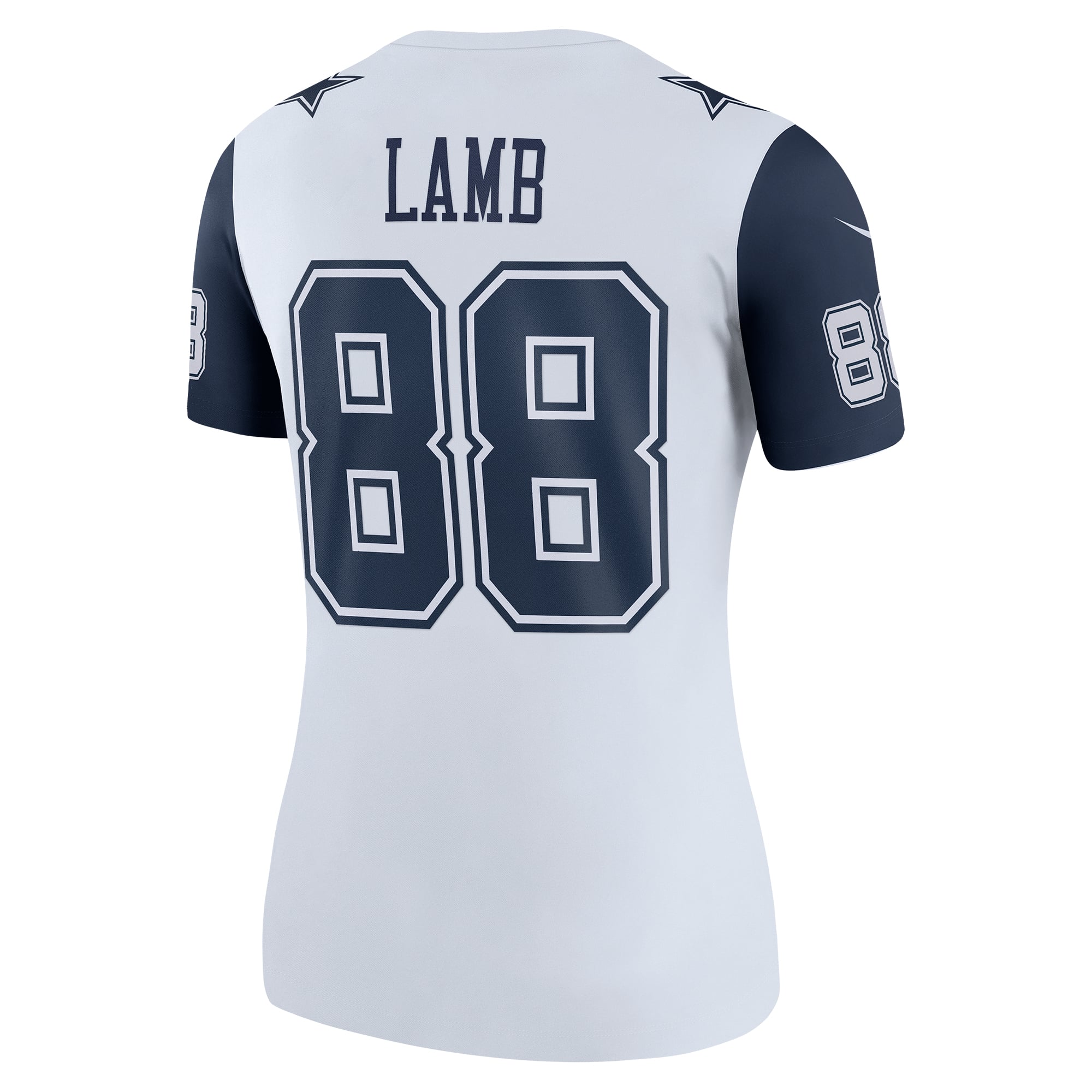 Women's Dallas Cowboys CeeDee Lamb White Legend Player Performance Top