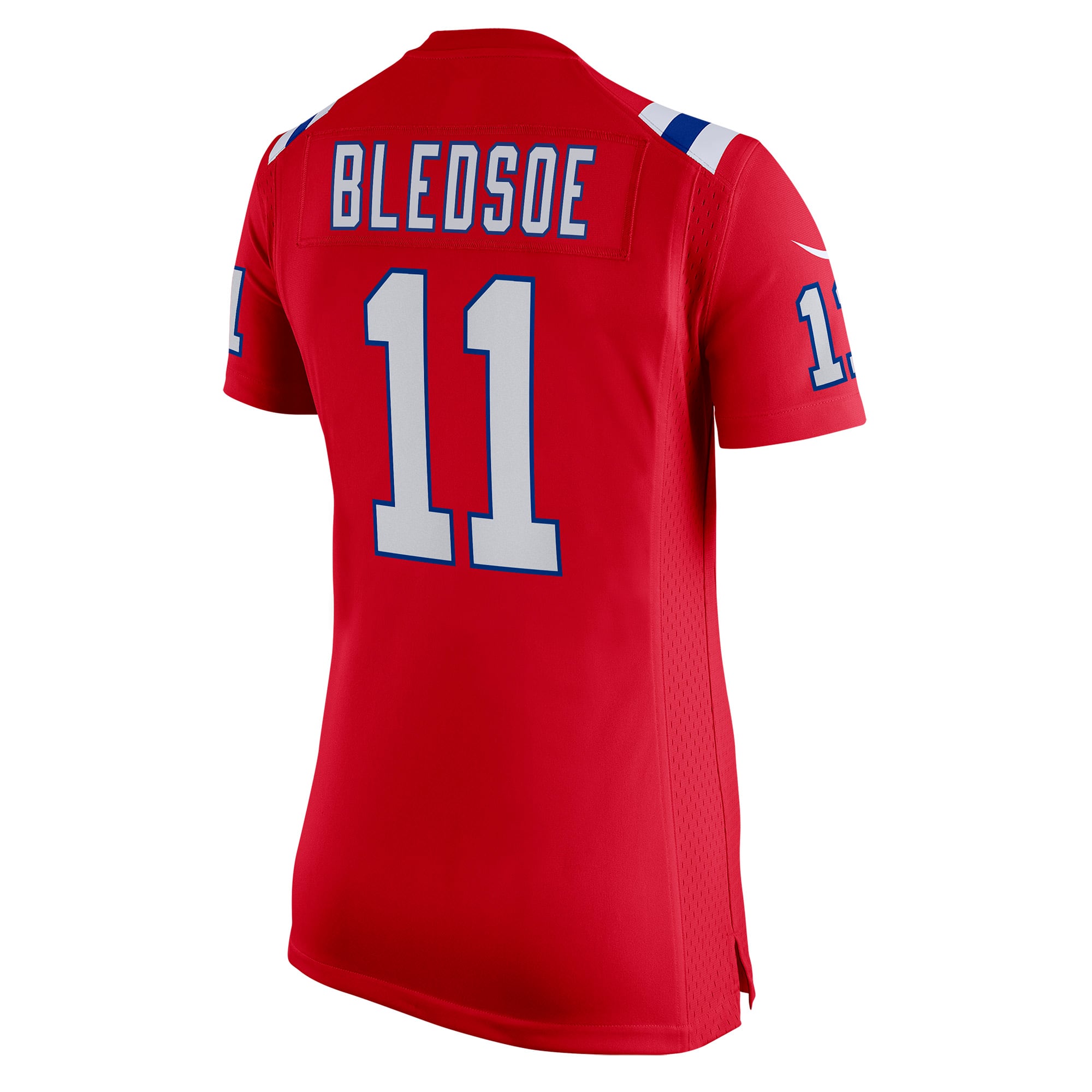 Women's New England Patriots Drew Bledsoe Red Retired Game Jersey